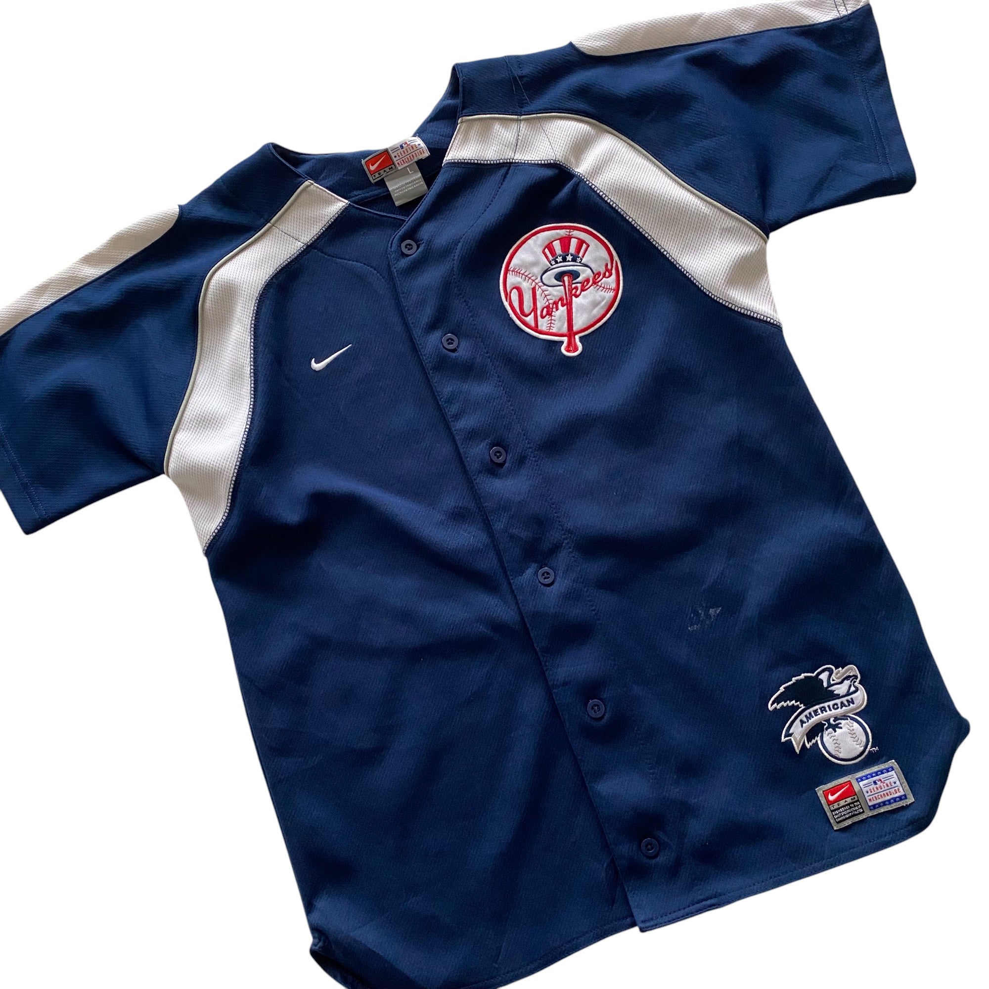 Vintage New York Yankees Nike Baseball Jersey