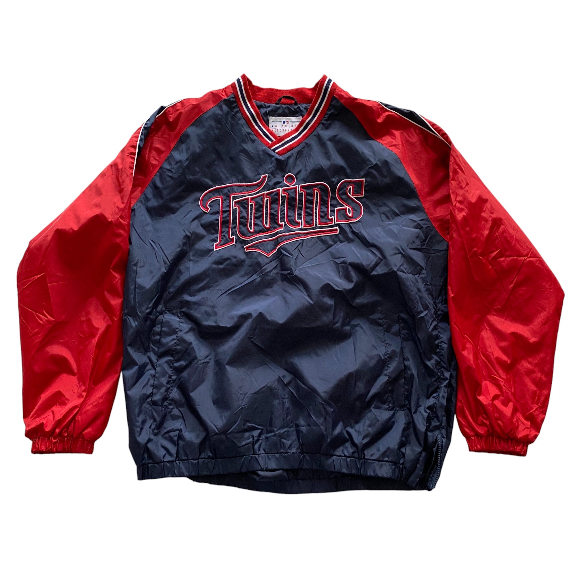 Vintage Minnesota Twins Pull Over Windbreaker