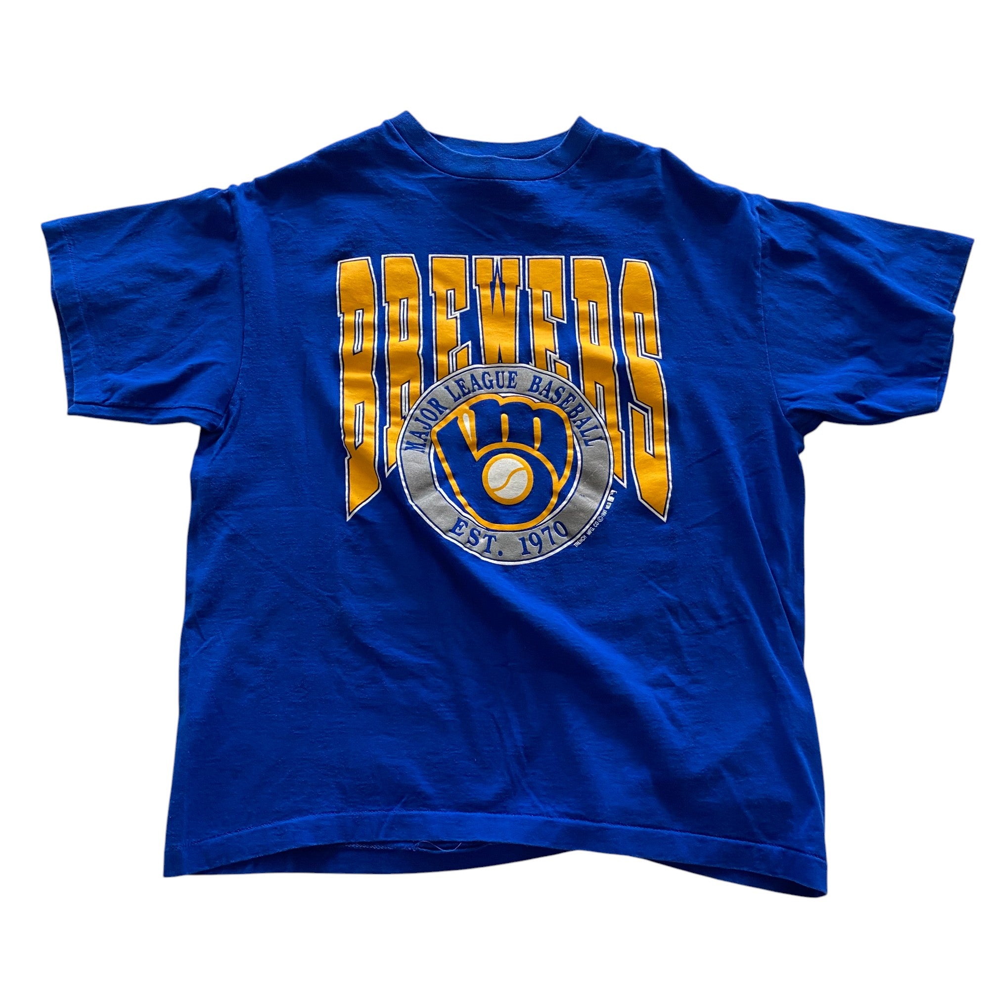 1991 Milwaukee Brewers MLB Graphic T-Shirt