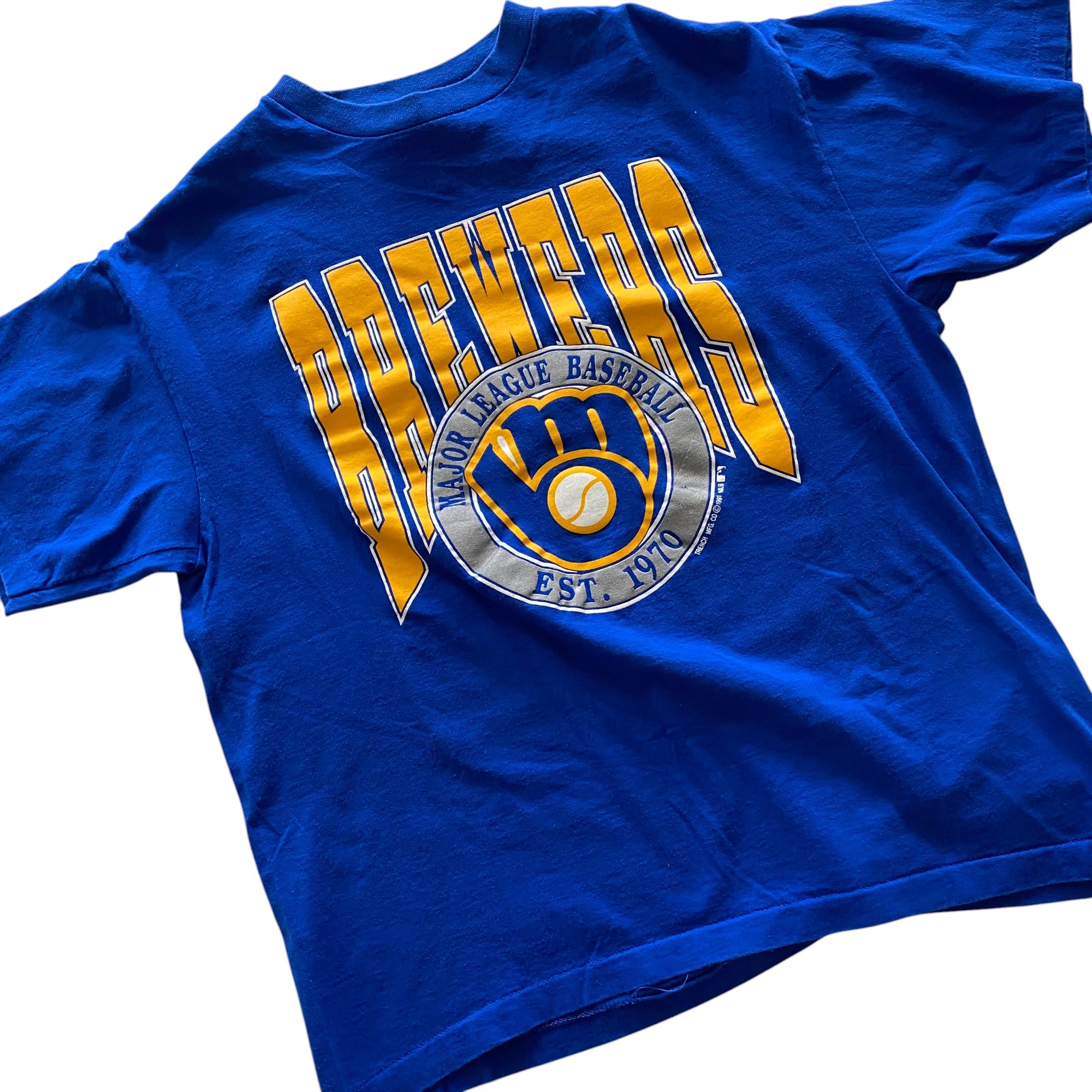 1991 Milwaukee Brewers MLB Graphic T-Shirt