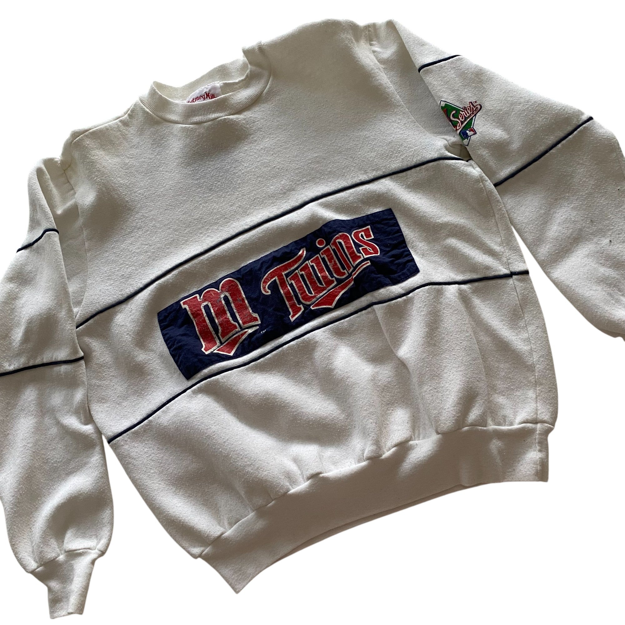 1987 Minnesota Twins Nutmeg Mills Crewneck