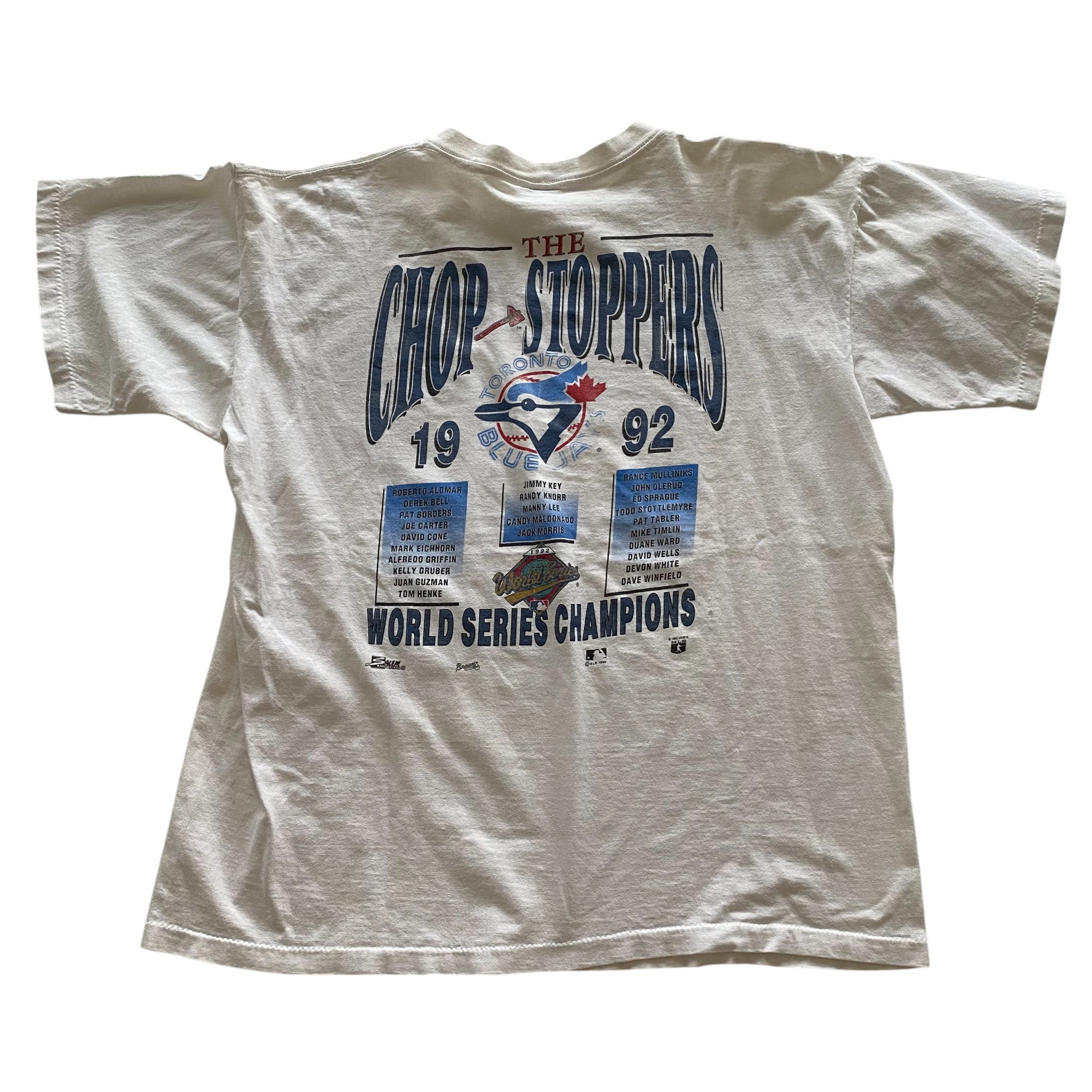 1992 Toronto Blue Jays World Series Caricature T-Shirt
