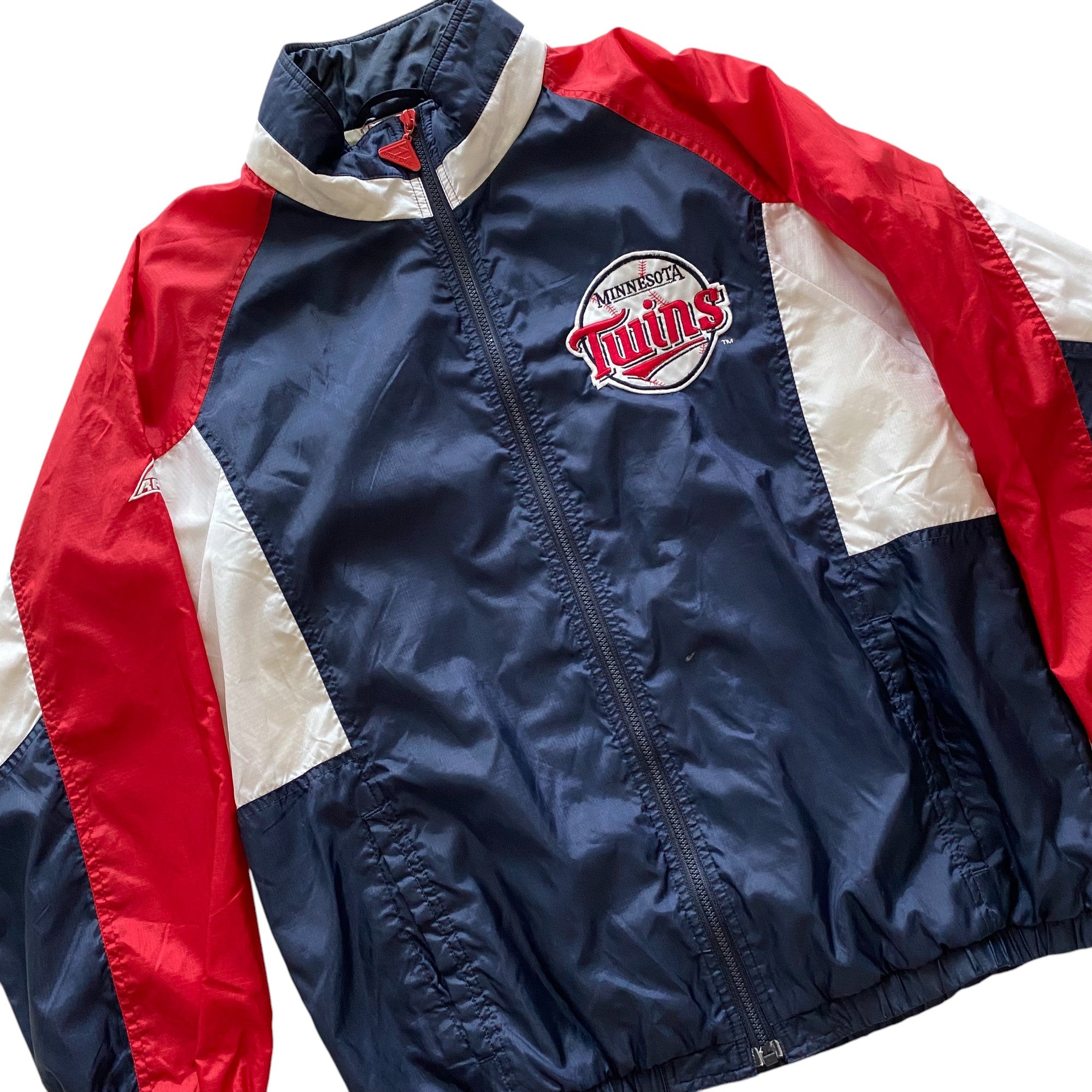 Vintage Minnesota Twins Zip Up Windbreaker