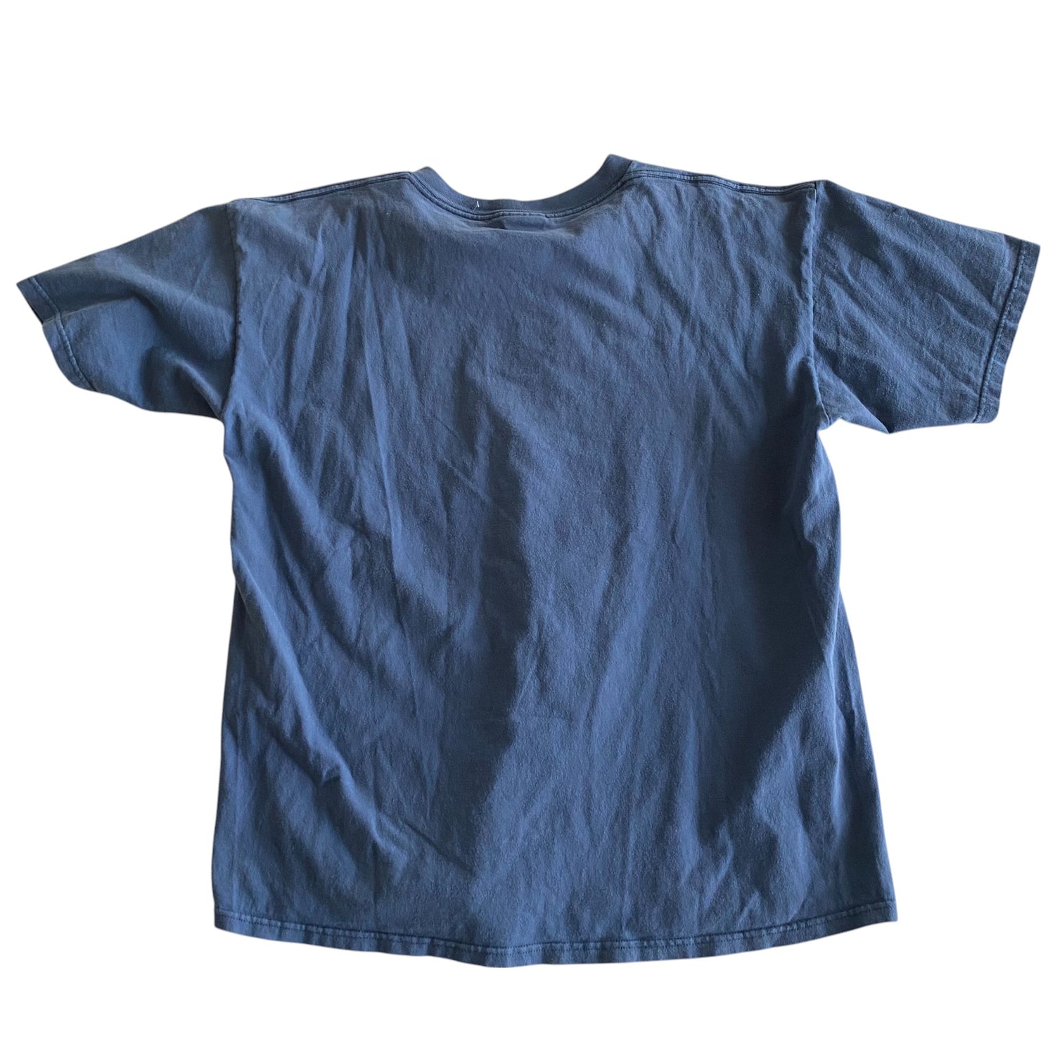 Vintage Detroit Tigers Embroidered Light Blue T-Shirt