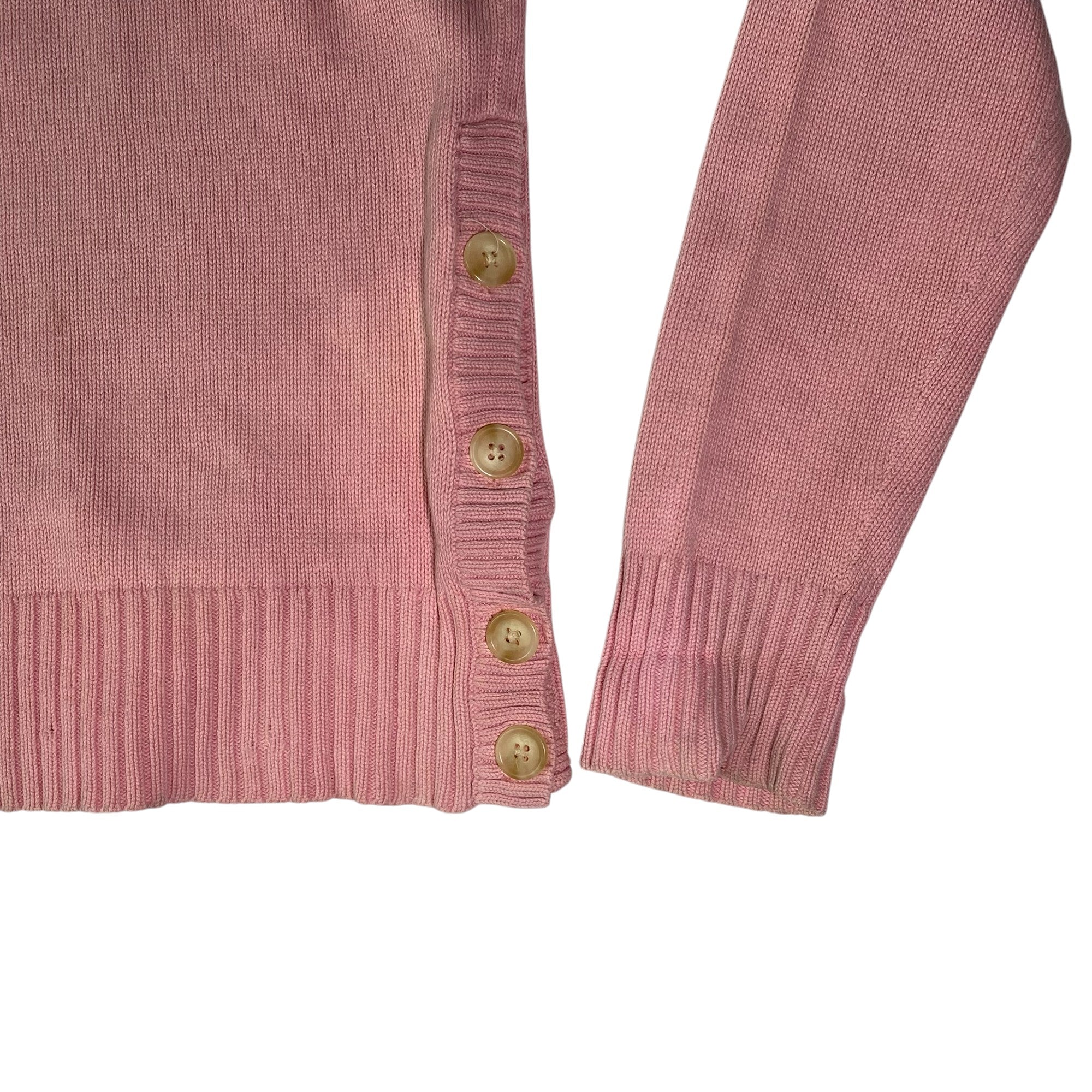Vintage Ralph Lauren Polo Jeans Pink Femme Knit Turtleneck