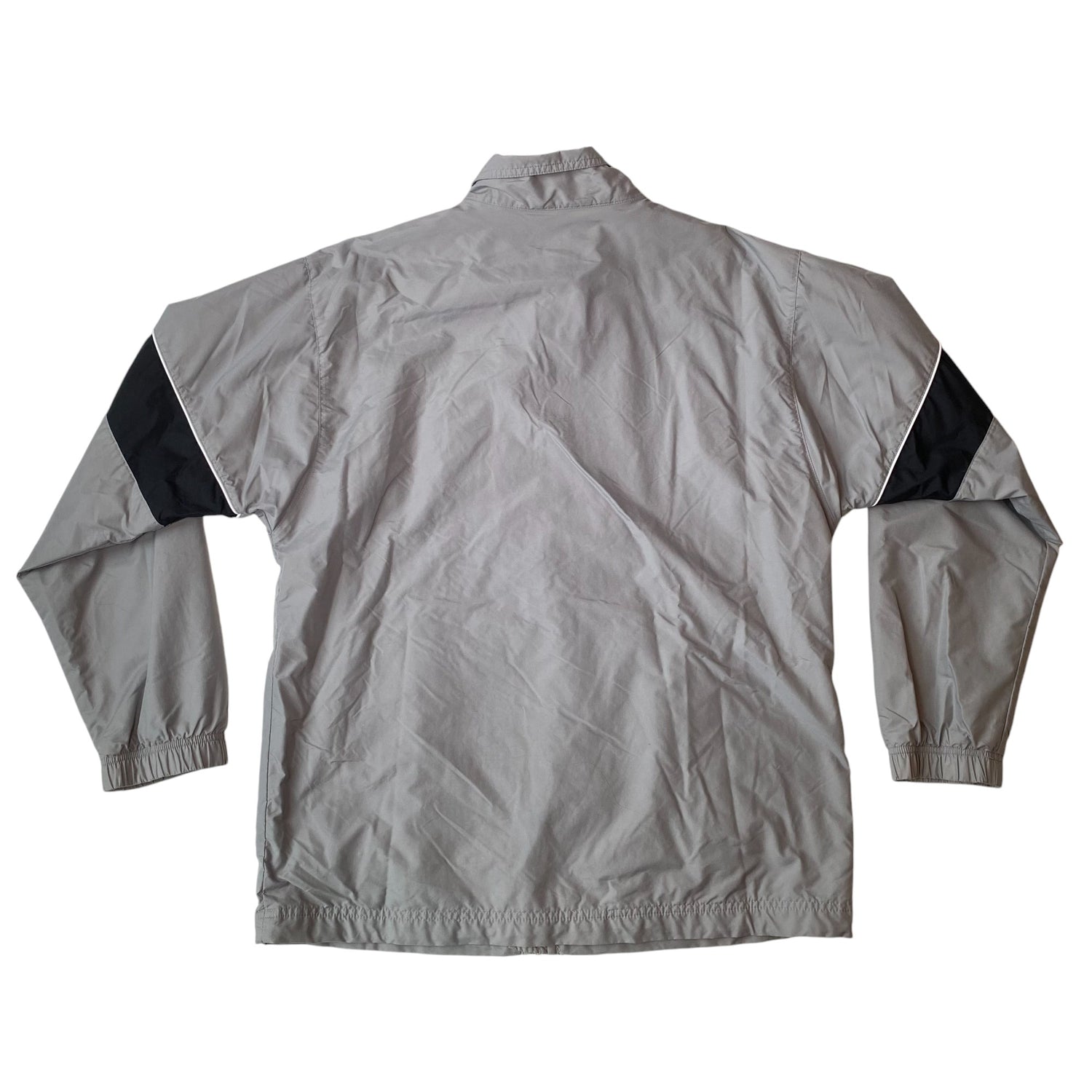 Y2k Nike Grey Windbreaker Zip Up