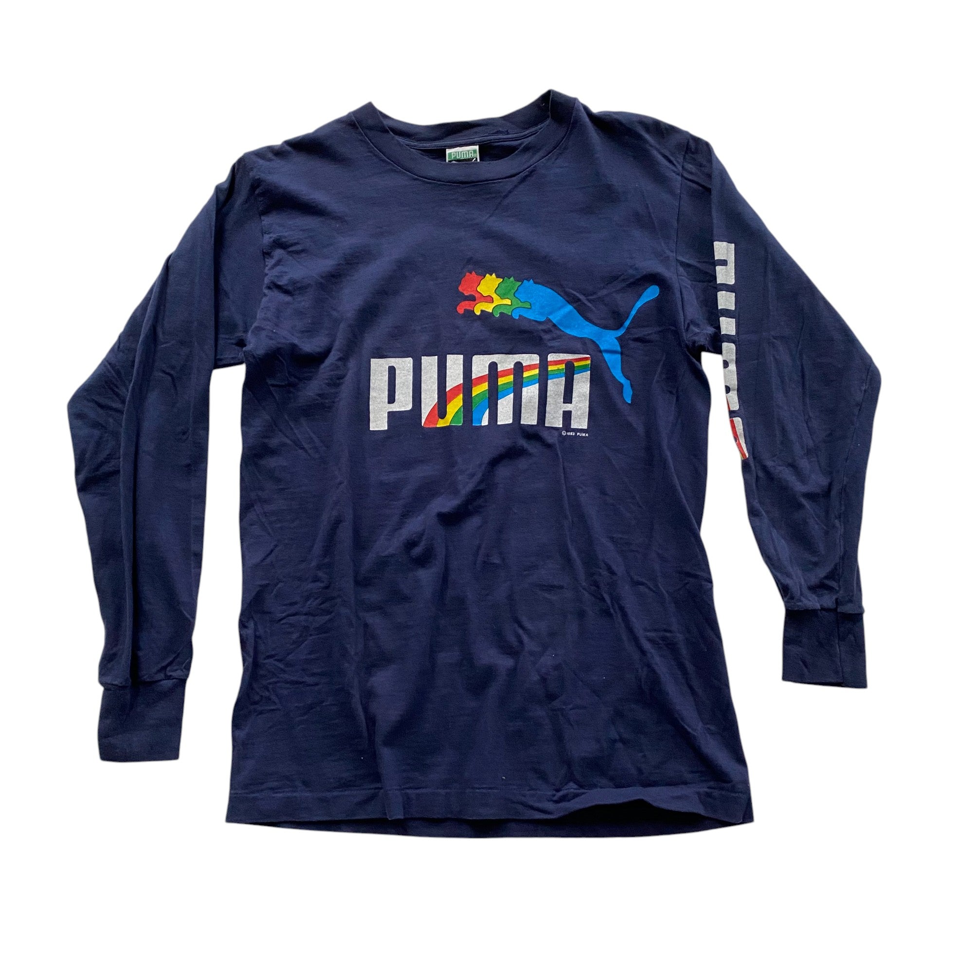 1983 PUMA Rainbow Logo Longlseeve T-Shirt