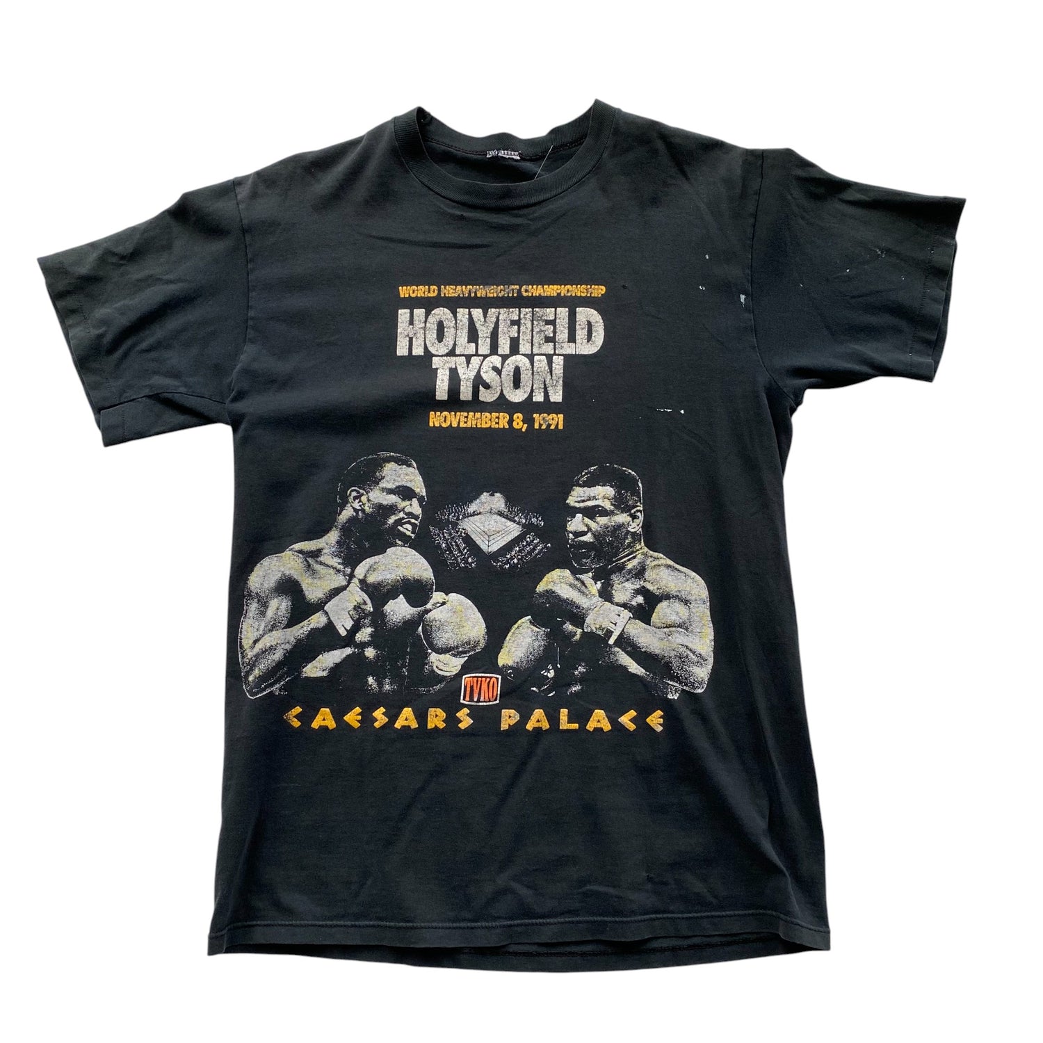 1991 Holyfield vs Tyson Caesars Palace Graphic T-Shirt