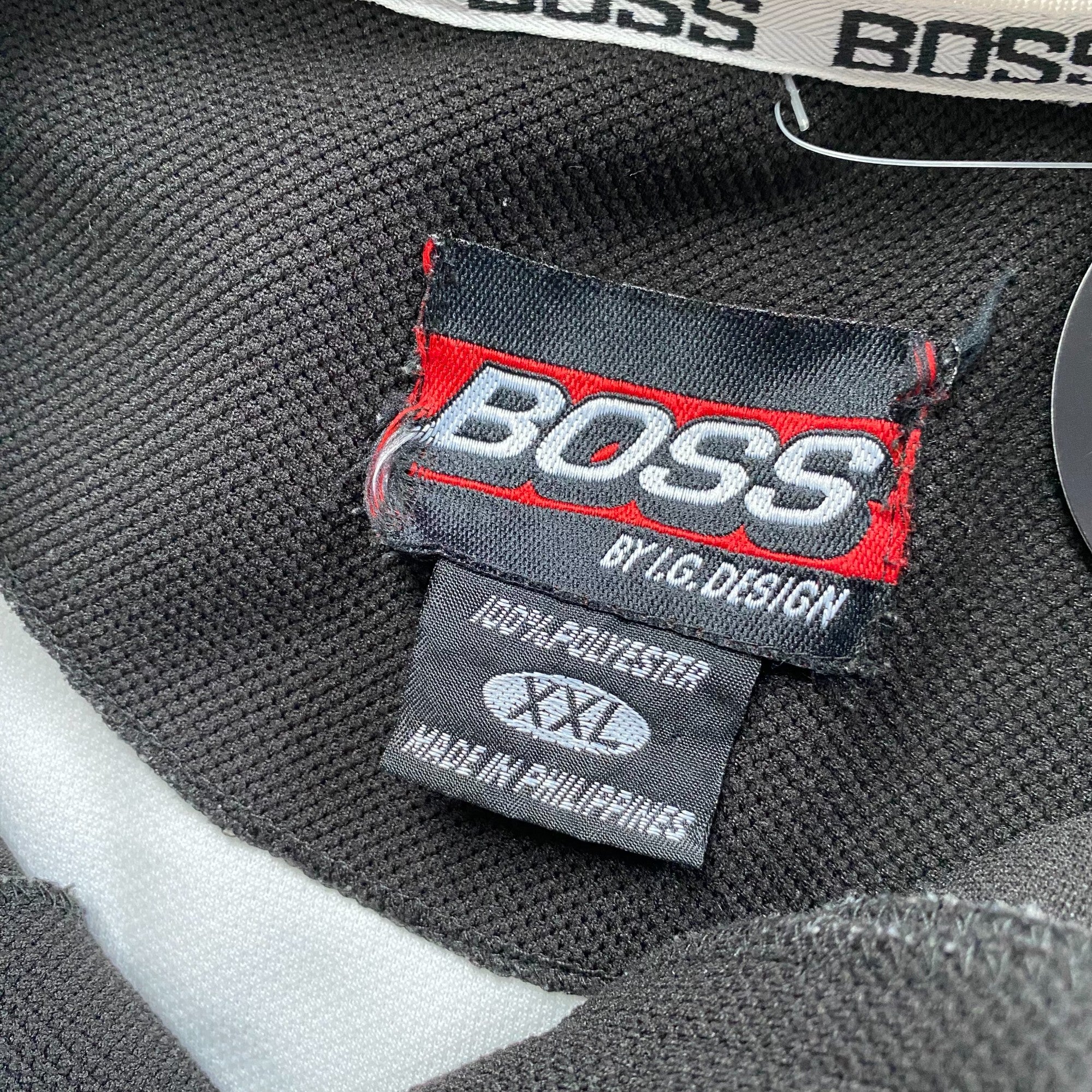 Vintage BOSS Jersey Style Polo Shirt