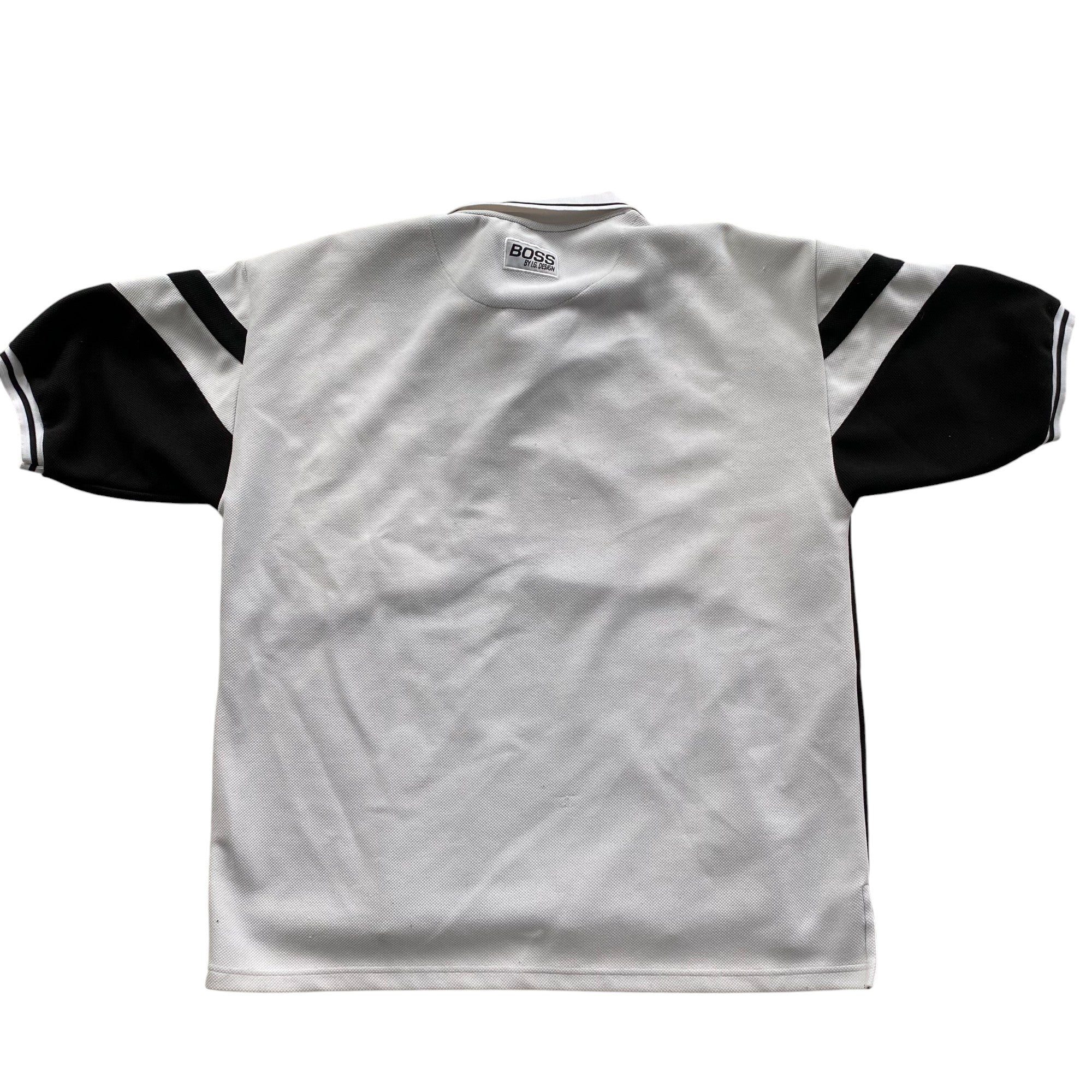 Vintage BOSS Jersey Style Polo Shirt