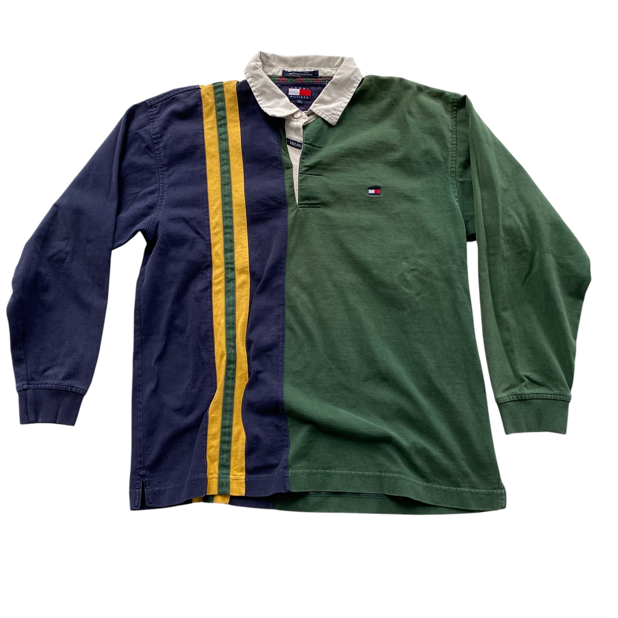 Vintage Tommy Hilfiger Green Rugby Shirt