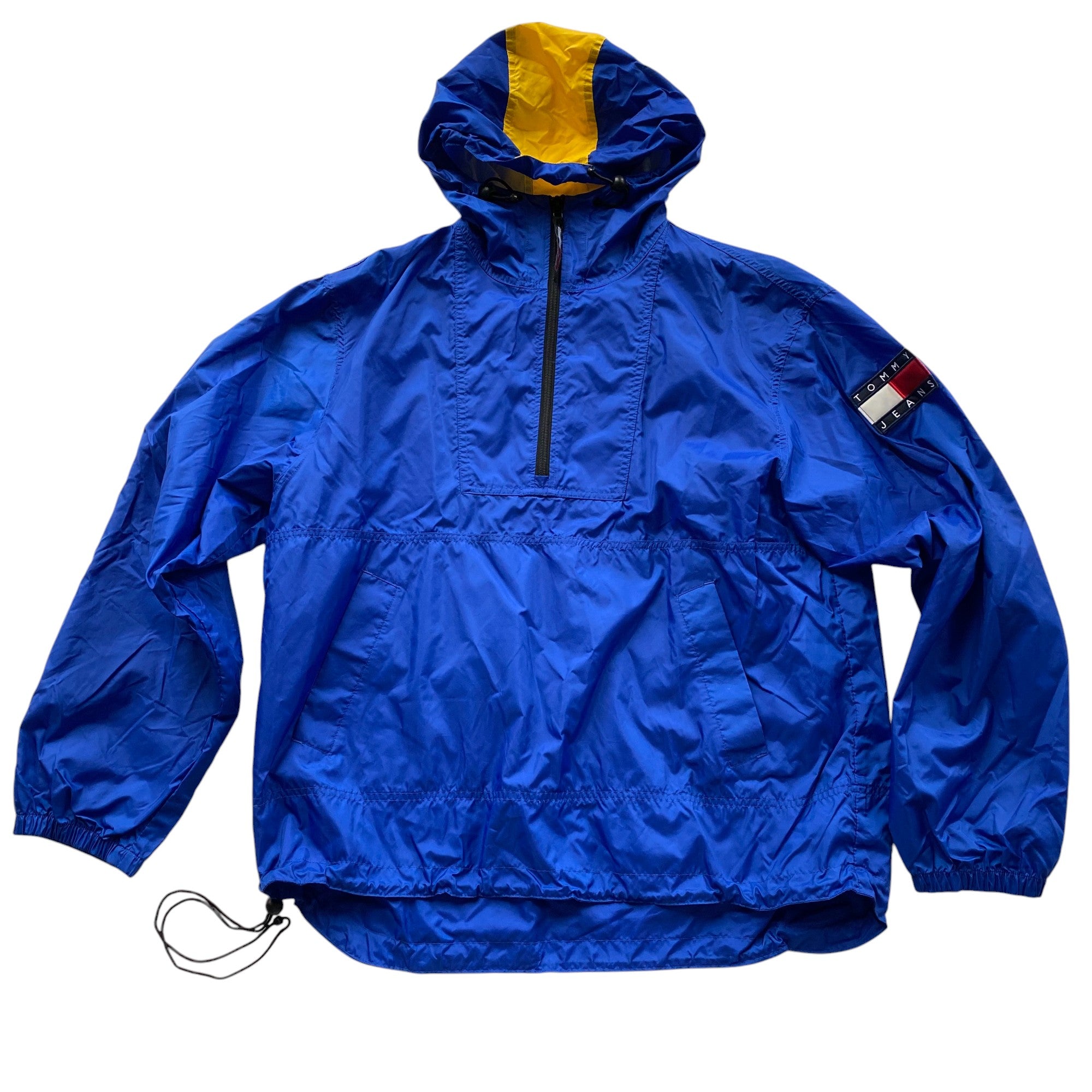 Vintage Tommy Hilfiger Blue Quarter Zip Windbreaker