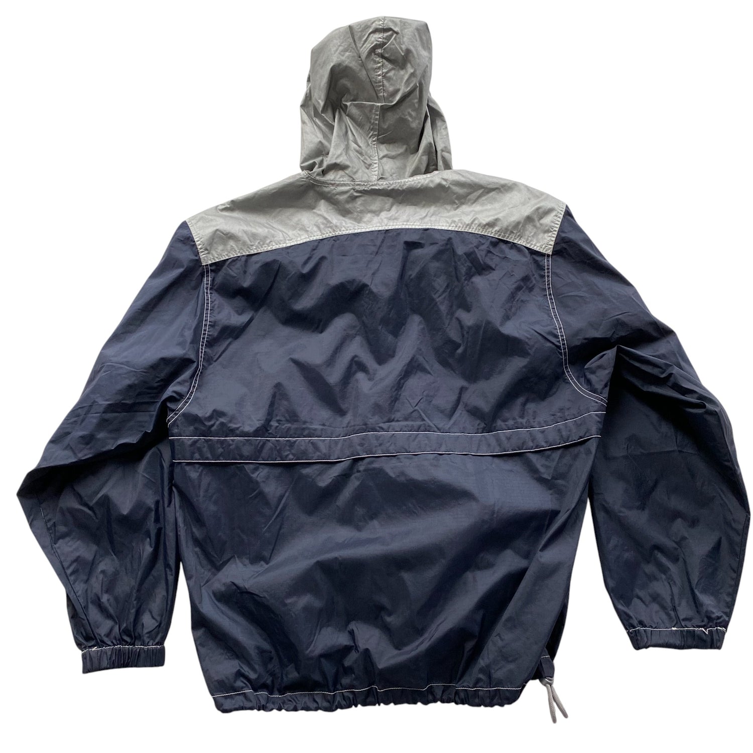 Vintage Fila Navy Quarter Zip Windbreaker