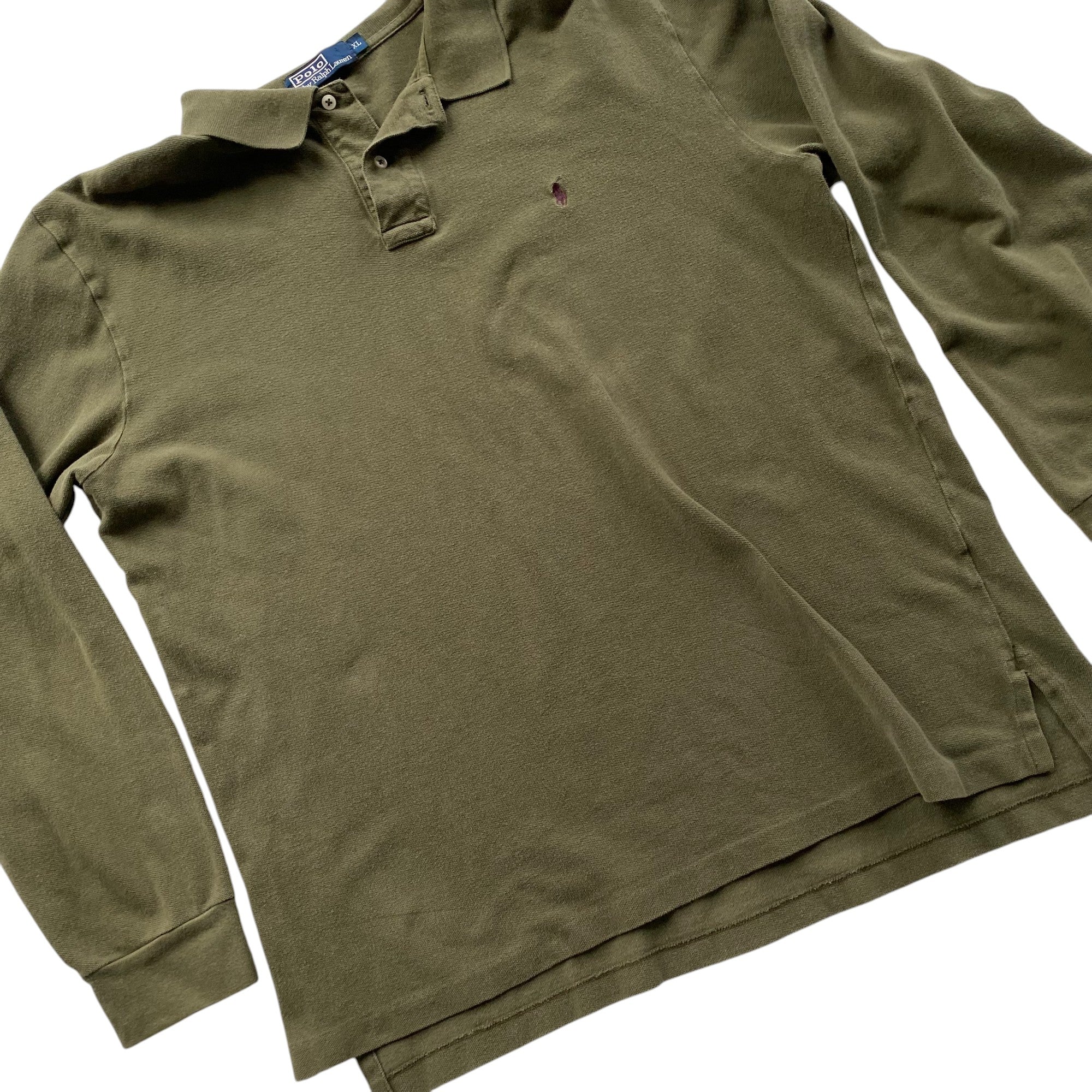Vintage Polo by Ralph Lauren Green Rugby