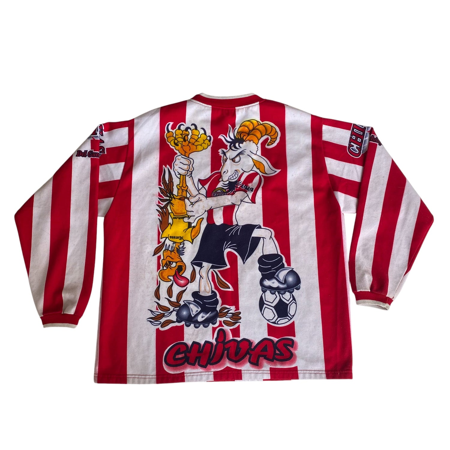 Vintage Chivas de Guadalajara Caricature AOP Sweatshirt
