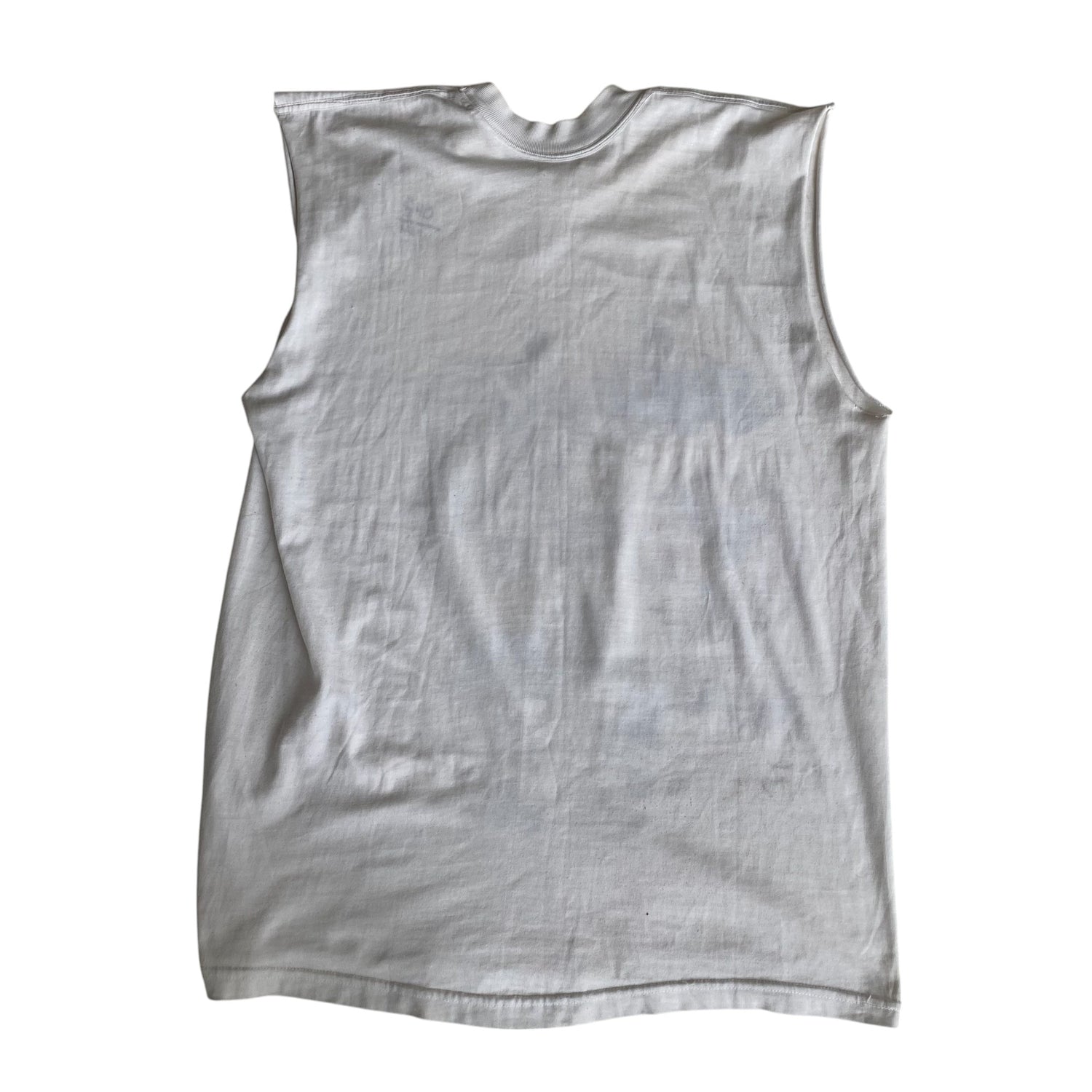 Vintage Club America Eagle Caricature Cut Off Graphic T-Shirt