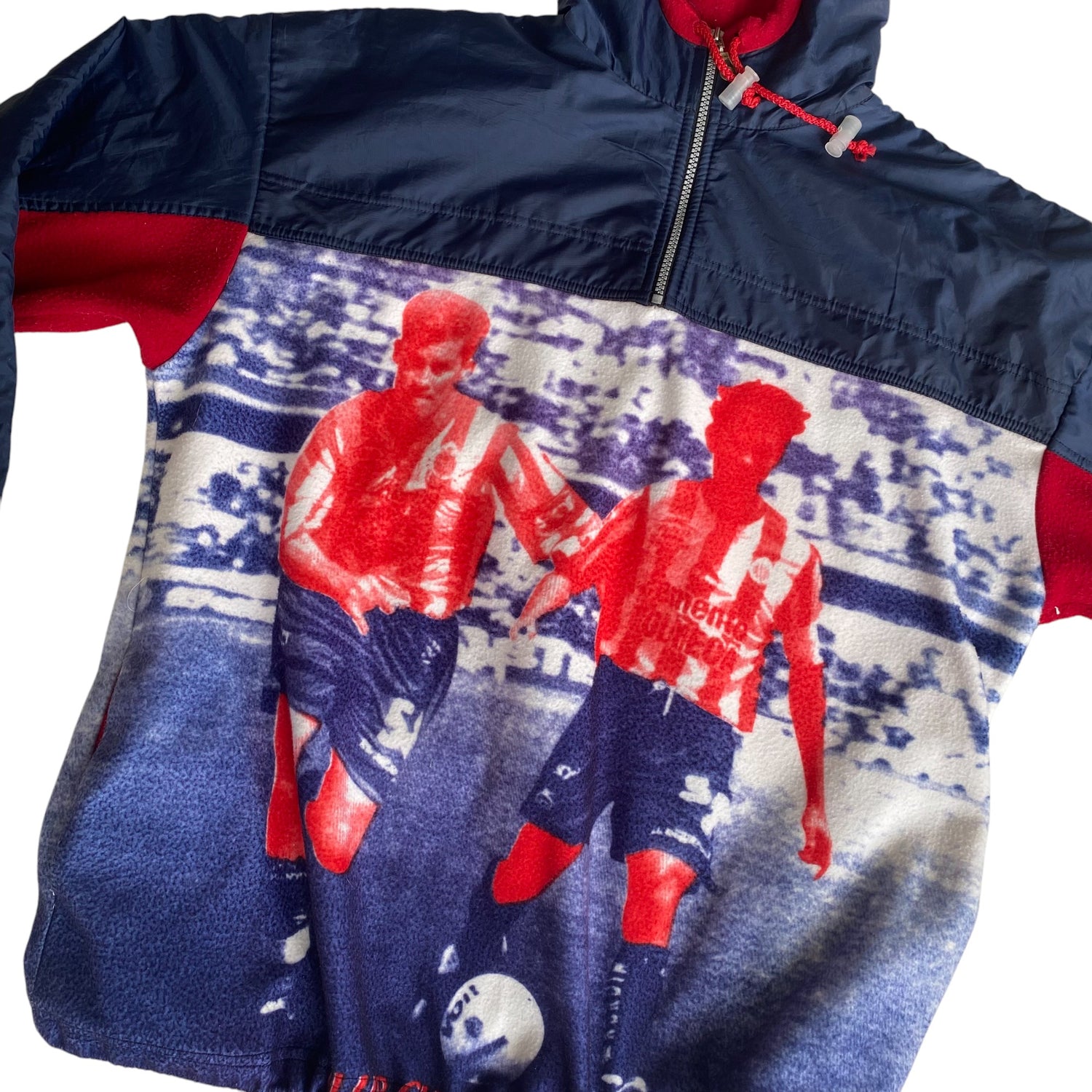 Vintage Chivas de Guadalajara Fleece Quarter Zip Sweatshirt