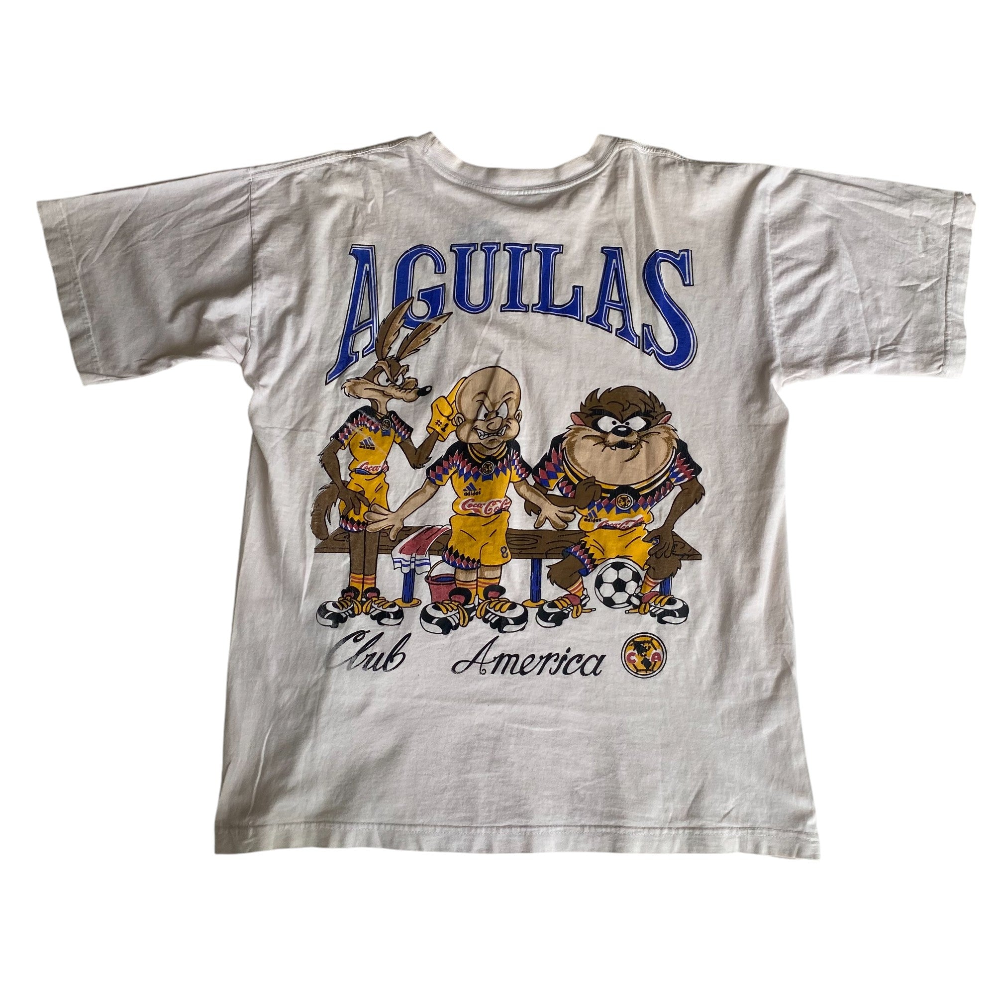 Vintage 90s Club America Looney Tunes (Taz) Graphic T-Shirt