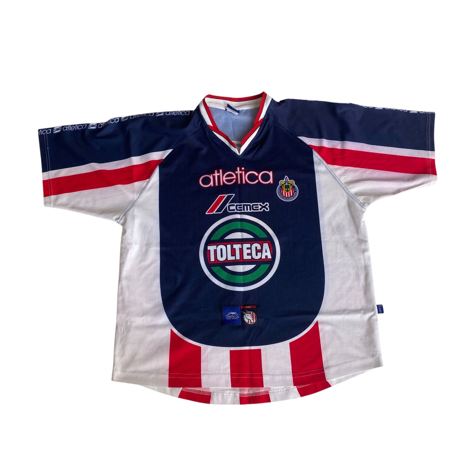 Vintage 2000-01 Chivas De Guadalajara Atletica Practice Jersey