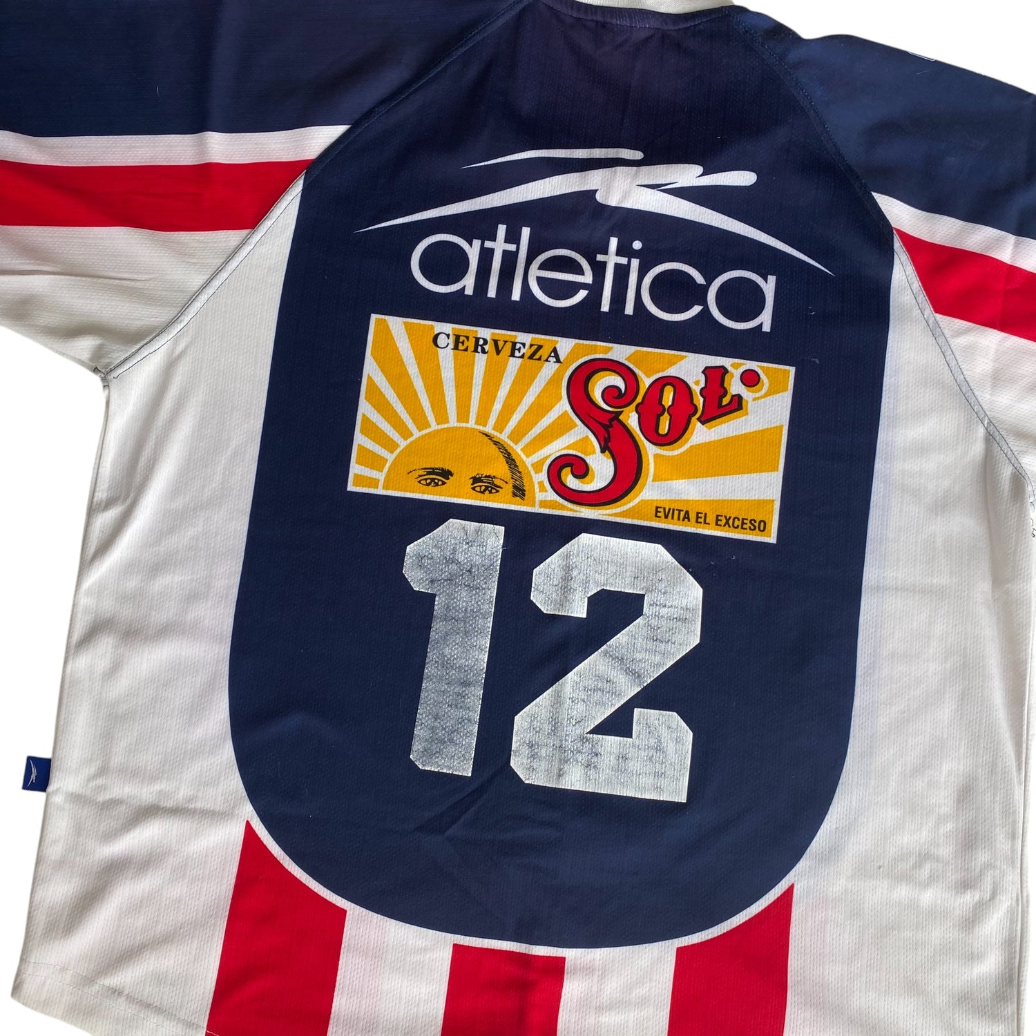 Vintage 2000-01 Chivas De Guadalajara Atletica Practice Jersey