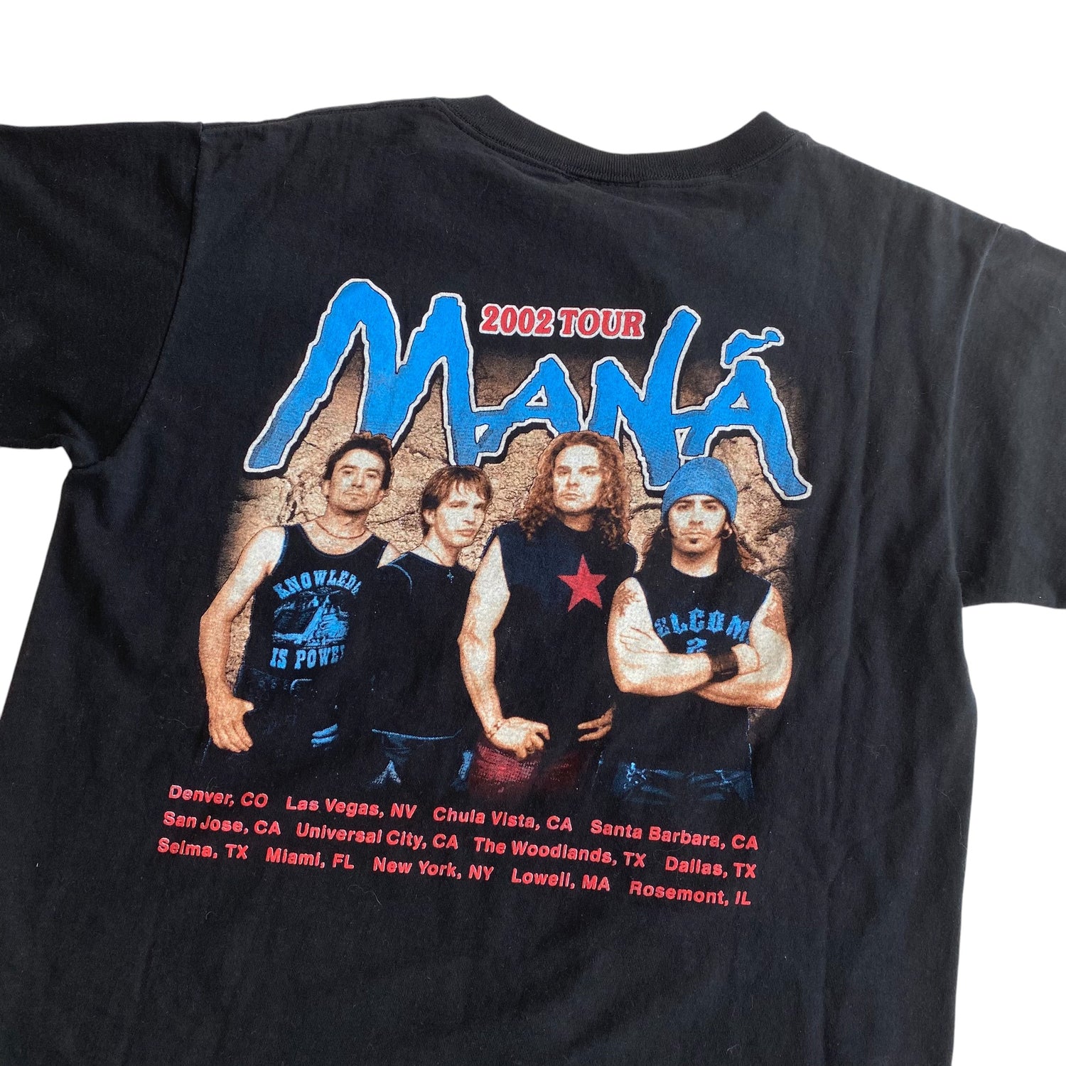 2002 Mana Tour Graphic T-Shirt