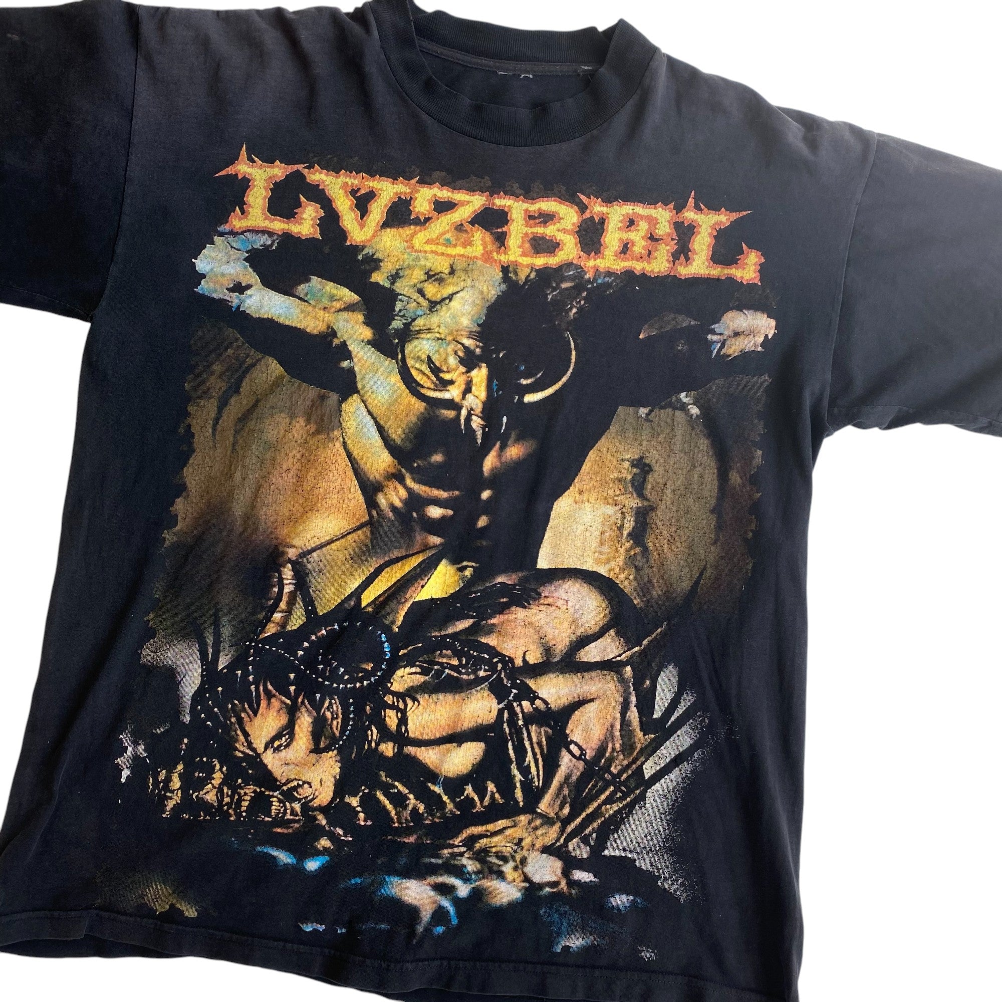 Vintage LVZBEL Mexican Boot Graphic T-Shirt