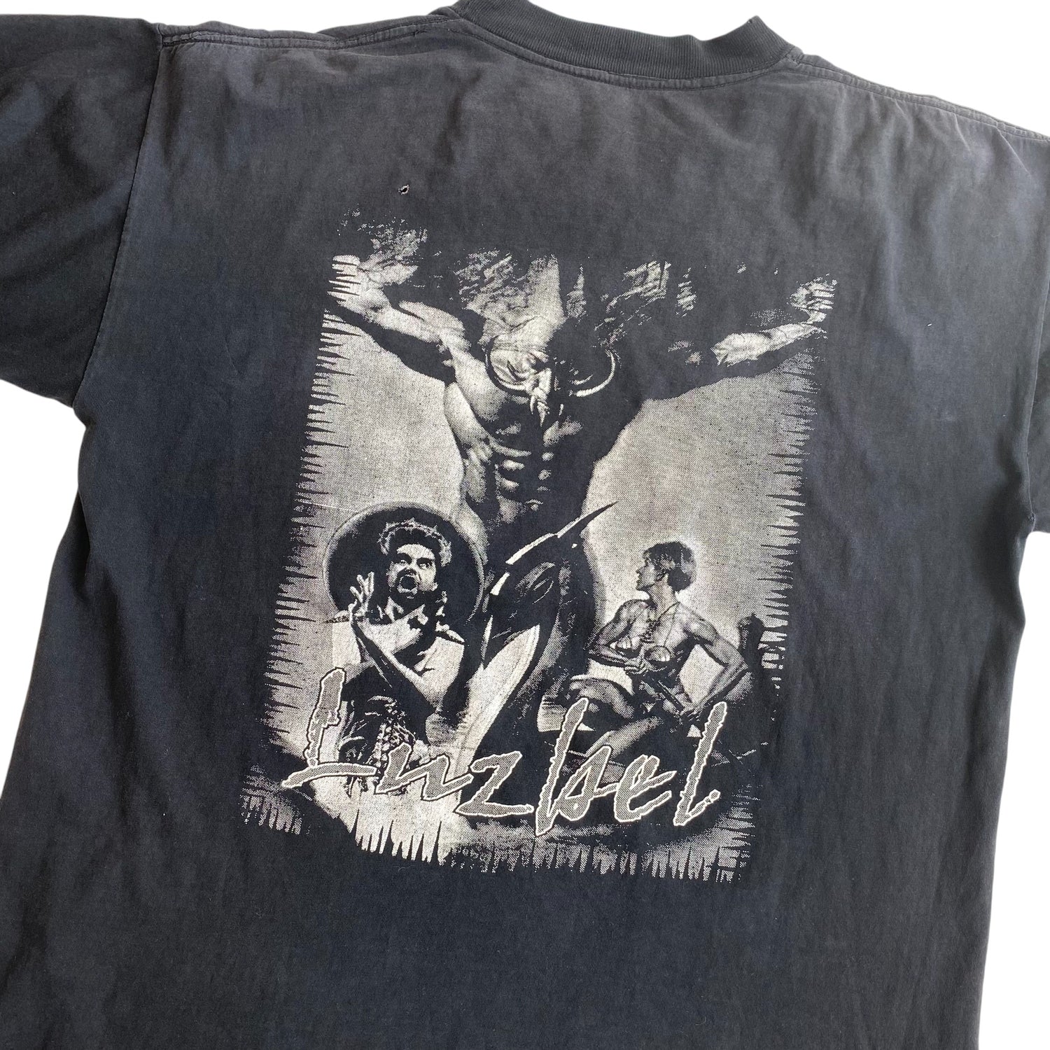 Vintage LVZBEL Mexican Boot Graphic T-Shirt