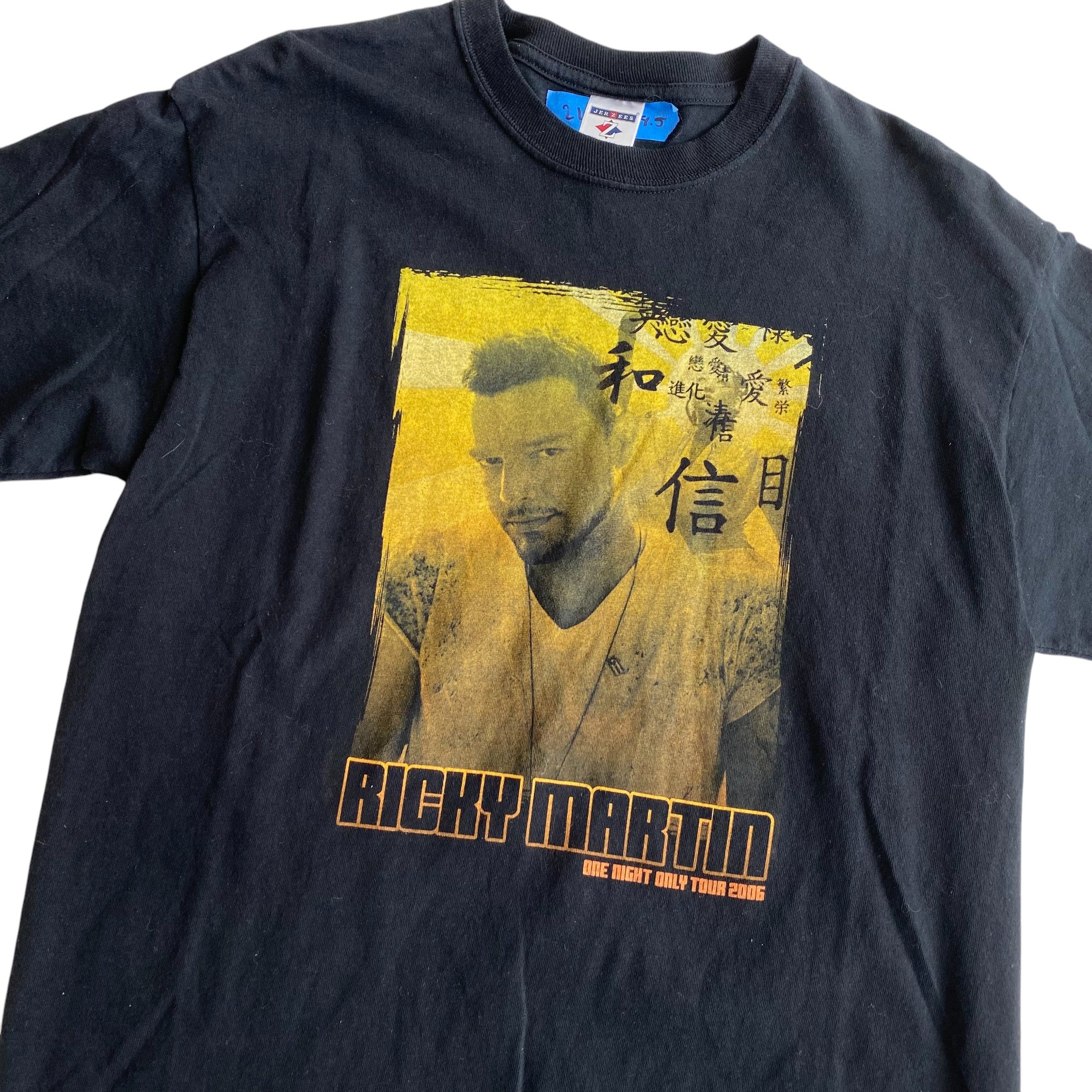 Vintage 2005 Ricky Martin "One Night Only" Tour T-Shirt