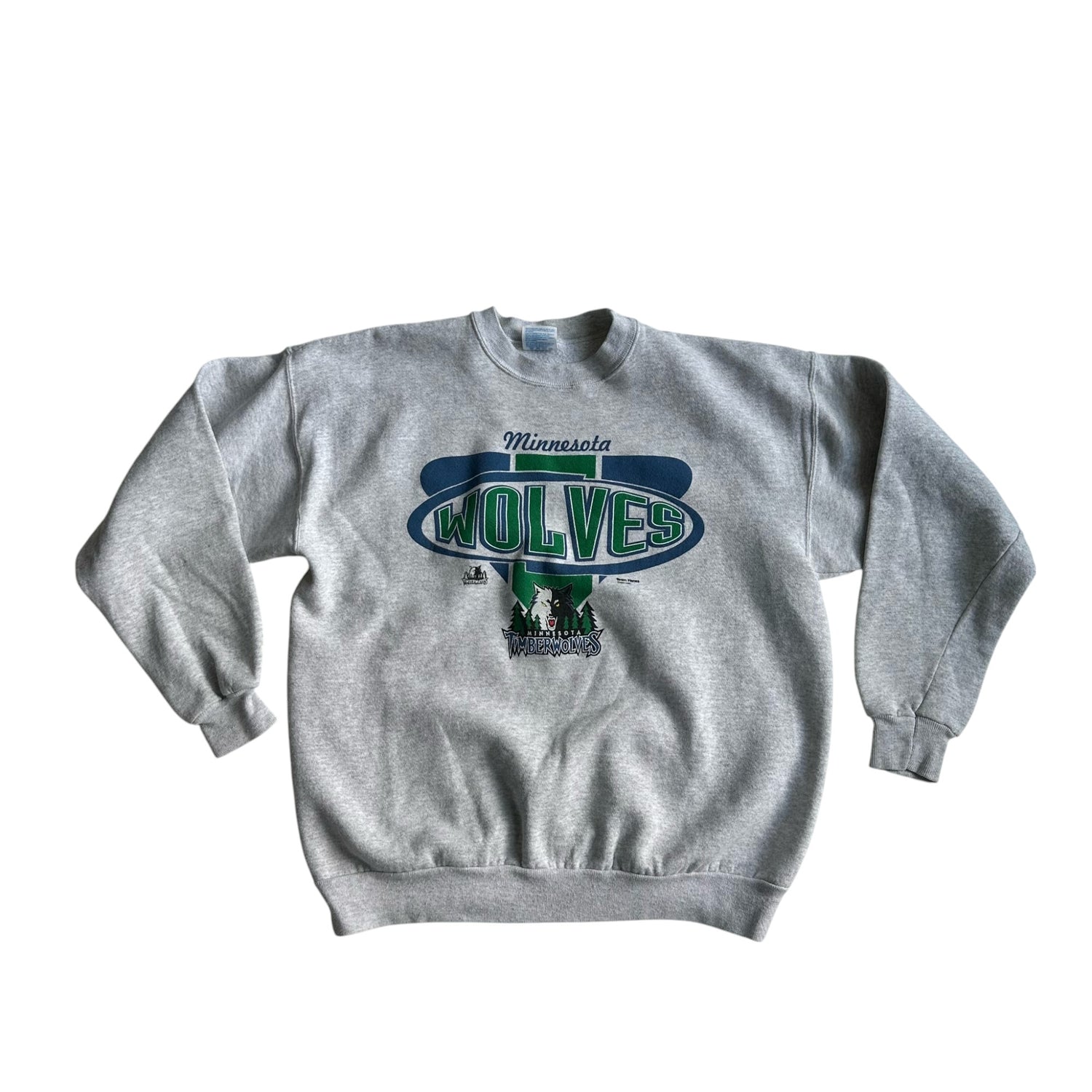 Vintage Minnesota Timberwolves Logo Crewneck