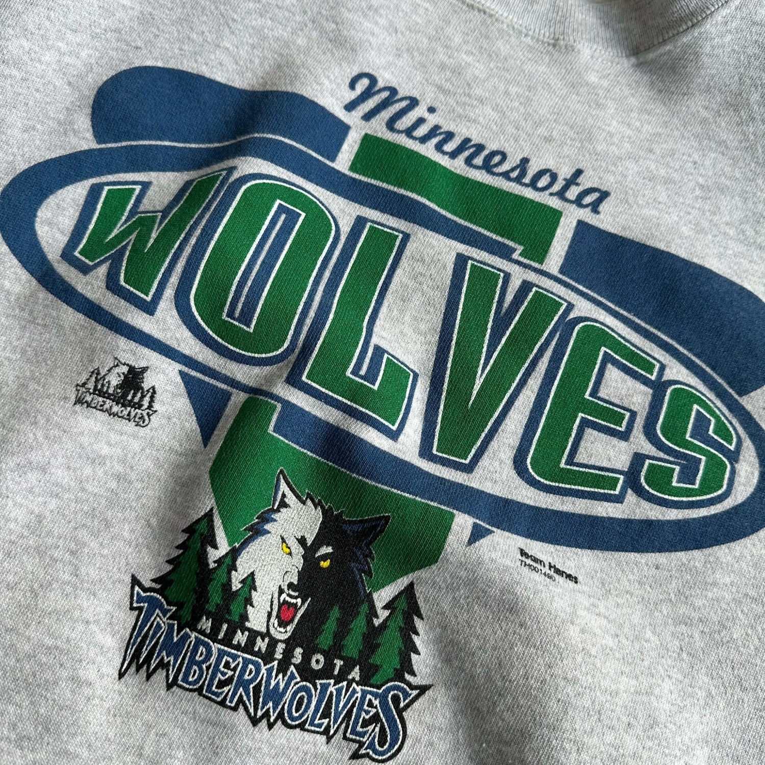 Vintage Minnesota Timberwolves Logo Crewneck