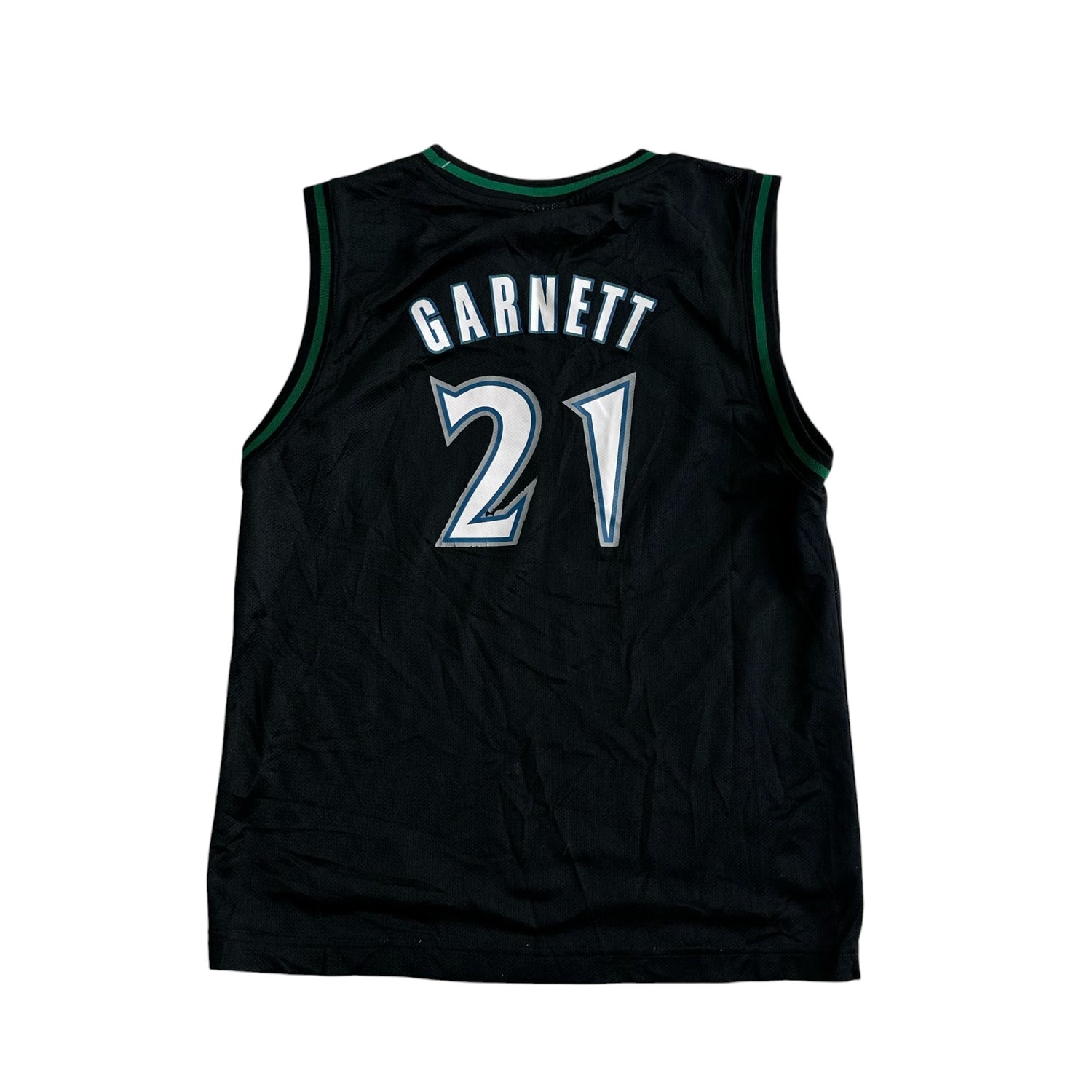 Vintage Minnesota Timberwolves Kevin Garnett Reebok Alternate Jersey