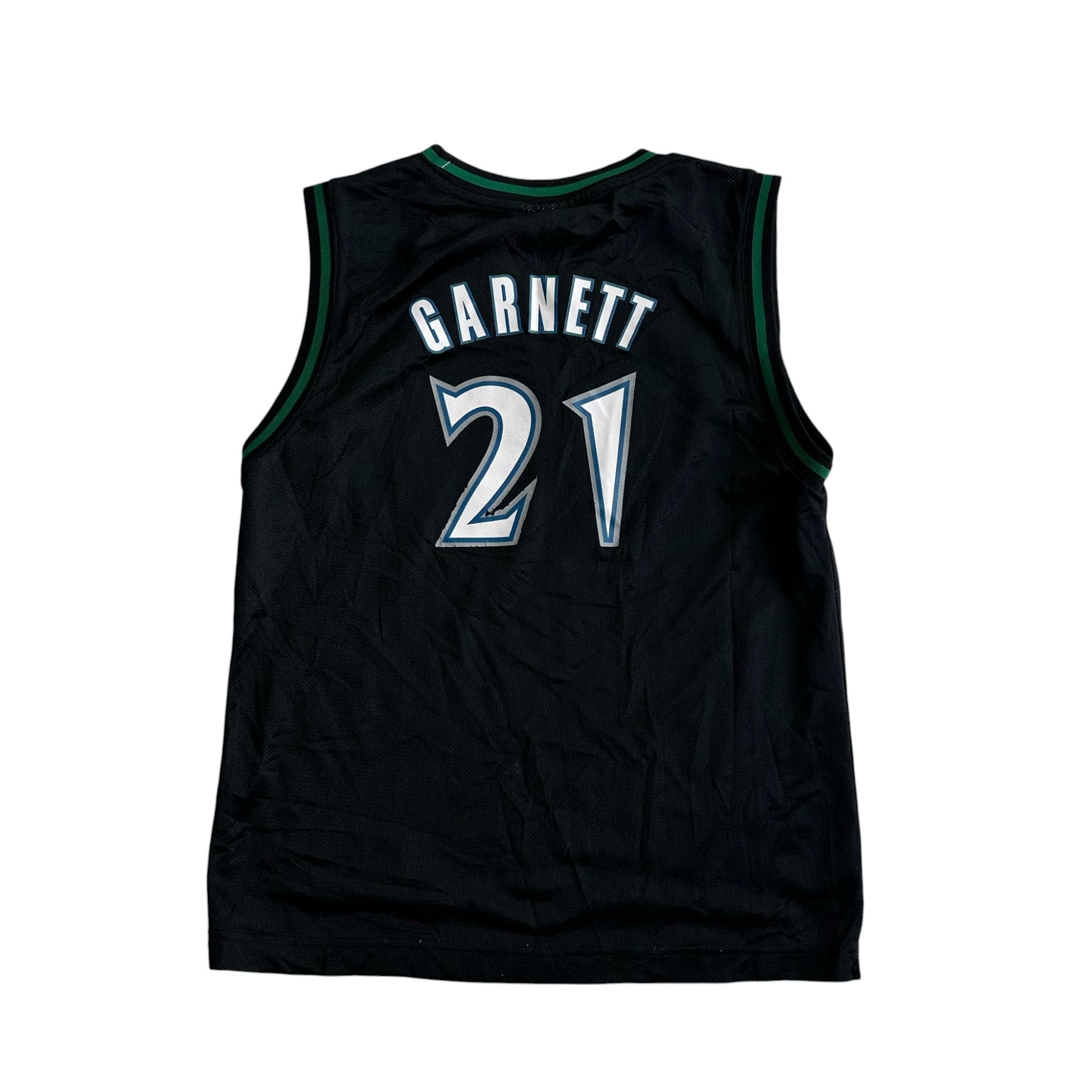 Vintage Minnesota Timberwolves Kevin Garnett Reebok Alternate Jersey