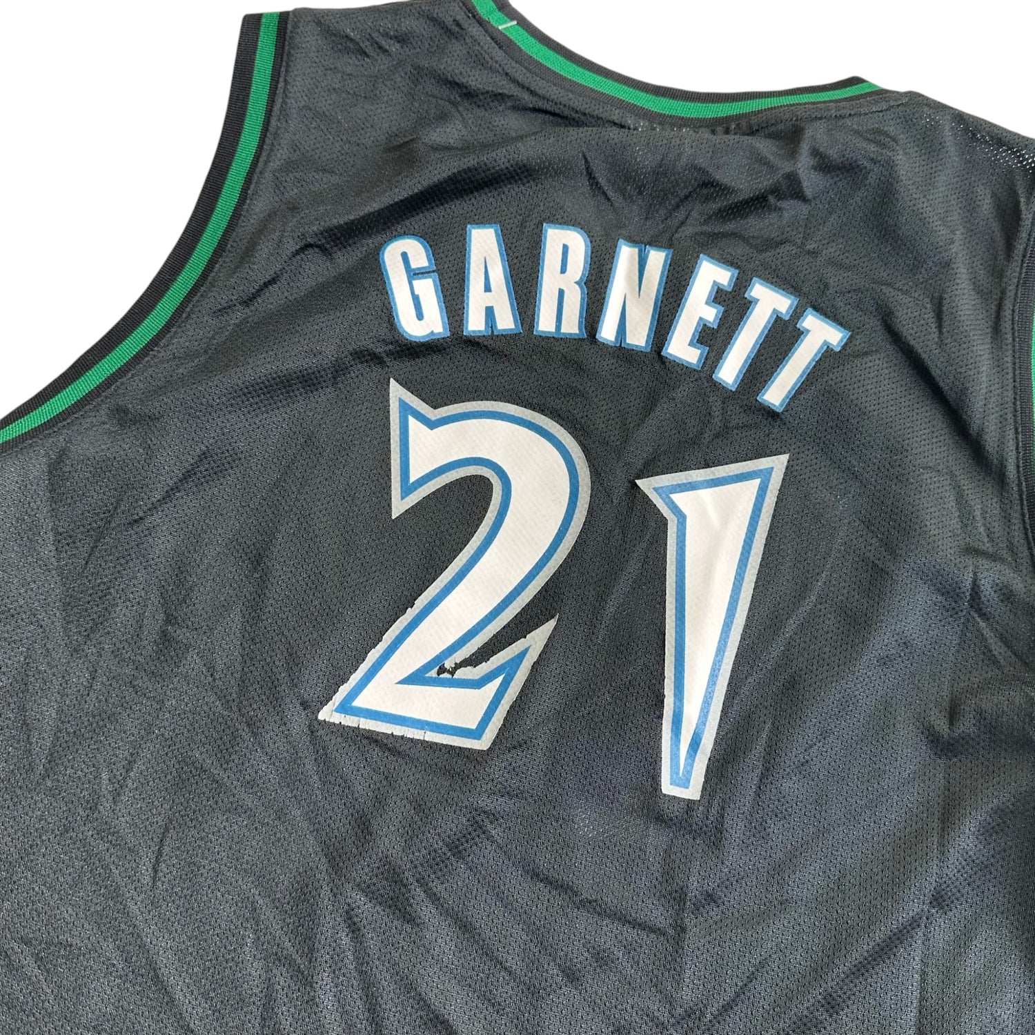 Vintage Minnesota Timberwolves Kevin Garnett Reebok Alternate Jersey