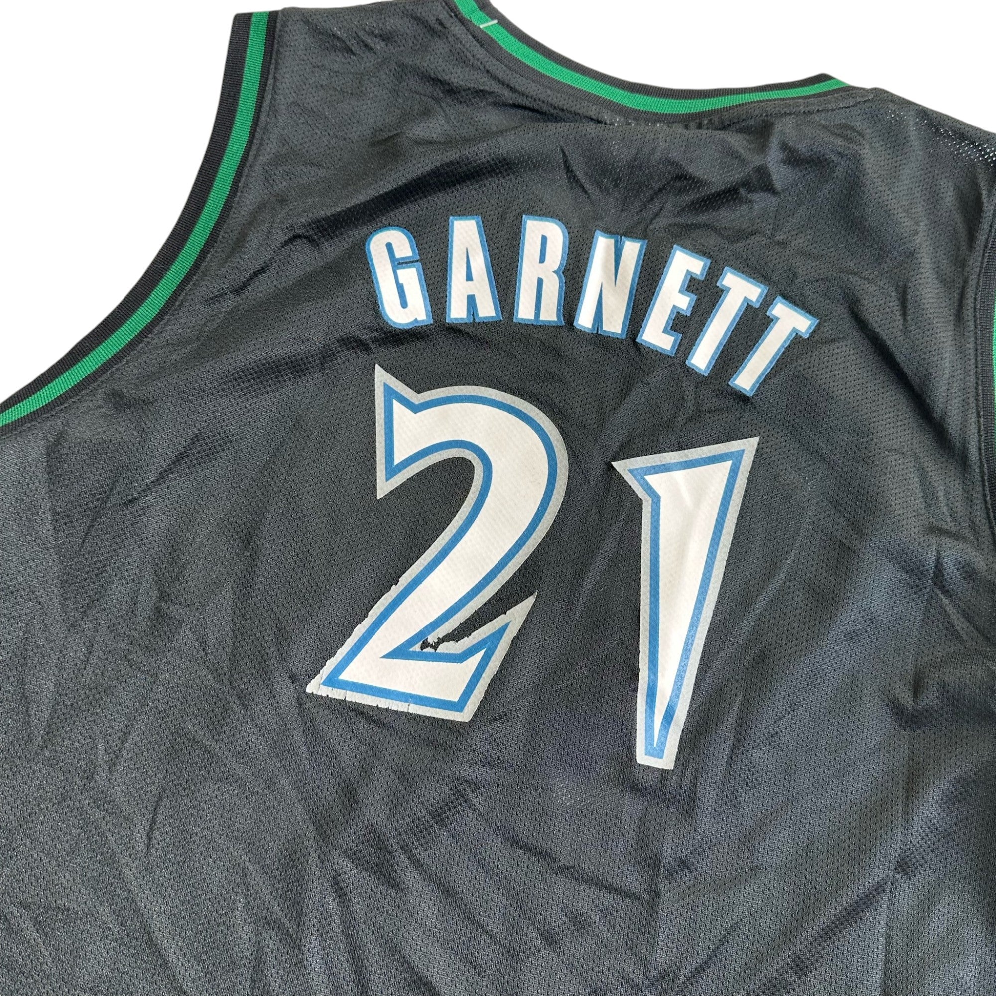 Vintage Minnesota Timberwolves Kevin Garnett Reebok Alternate Jersey