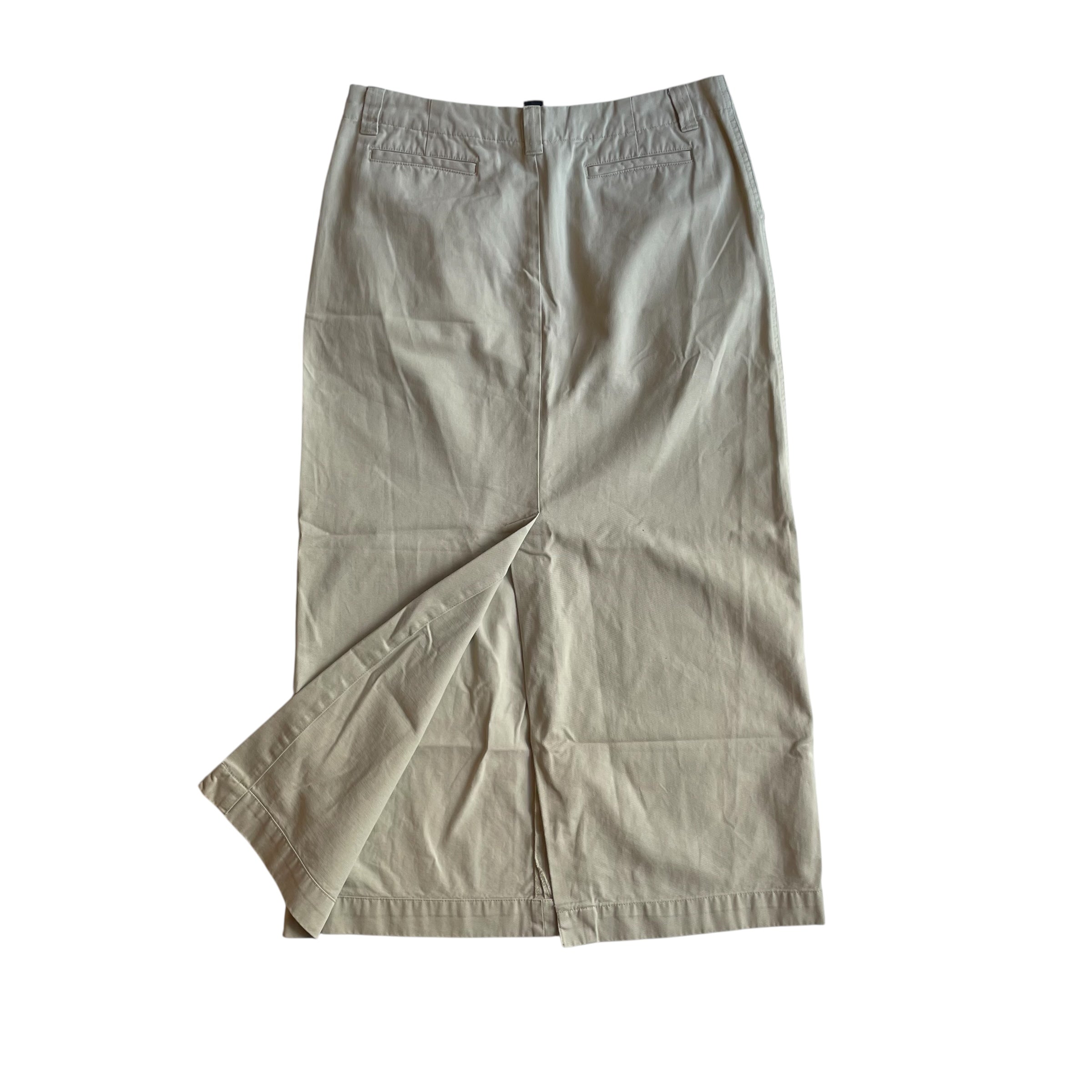 Vintage 90s Tan Gap Maxi Skirt
