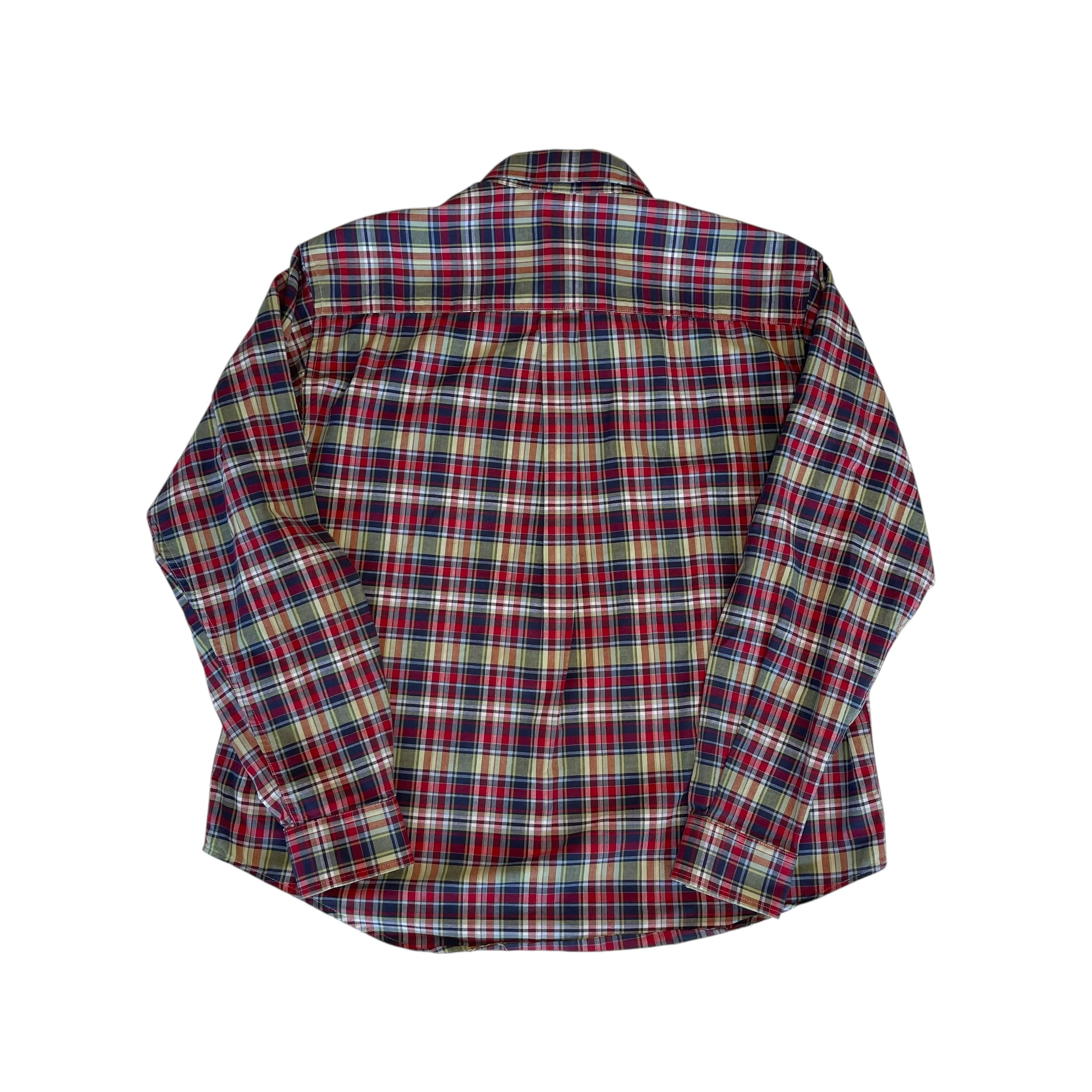 Y2K Cruel Girl Plaid Button Up