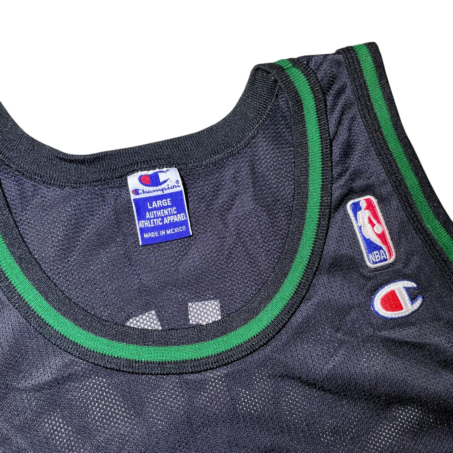 Vintage Minnesota Timberwolves Wally Szczerbiak Black Champion Jersey