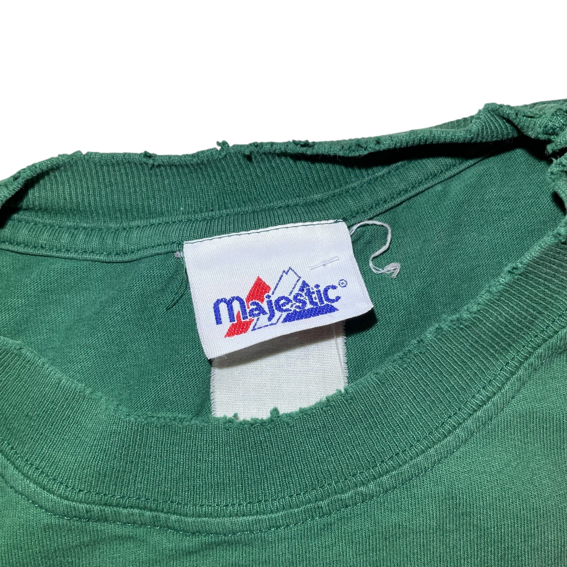 Vintage Minnesota Timberwolves Green Majestic T-Shirt