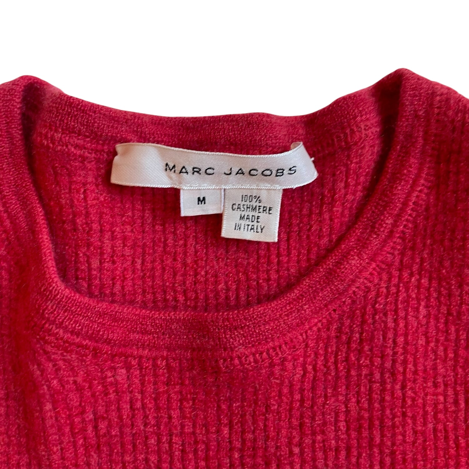 Vintage Marc Jacobs Cropped Auburn Cashmere Sweater