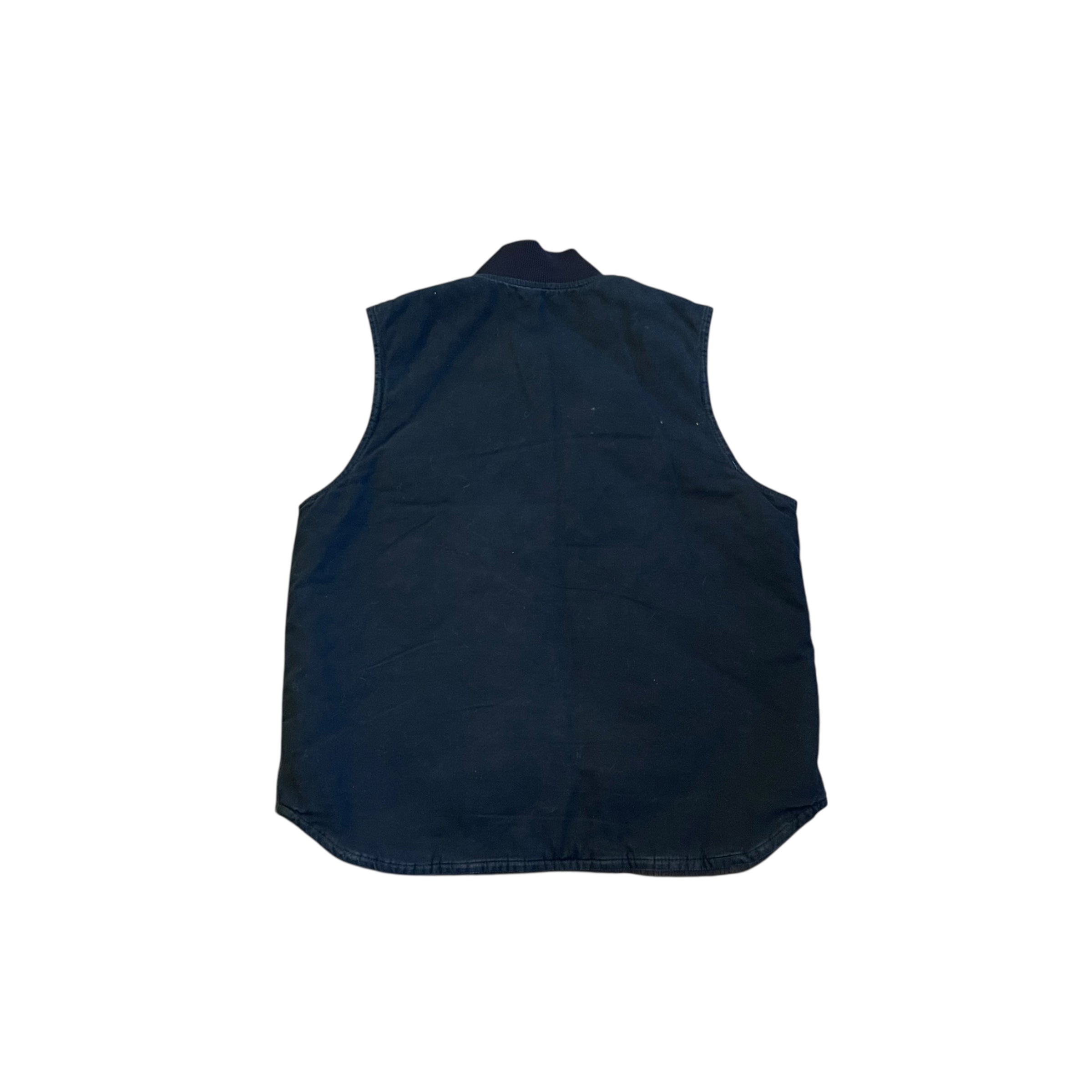 Vintage Carhartt Black Quilted Vest