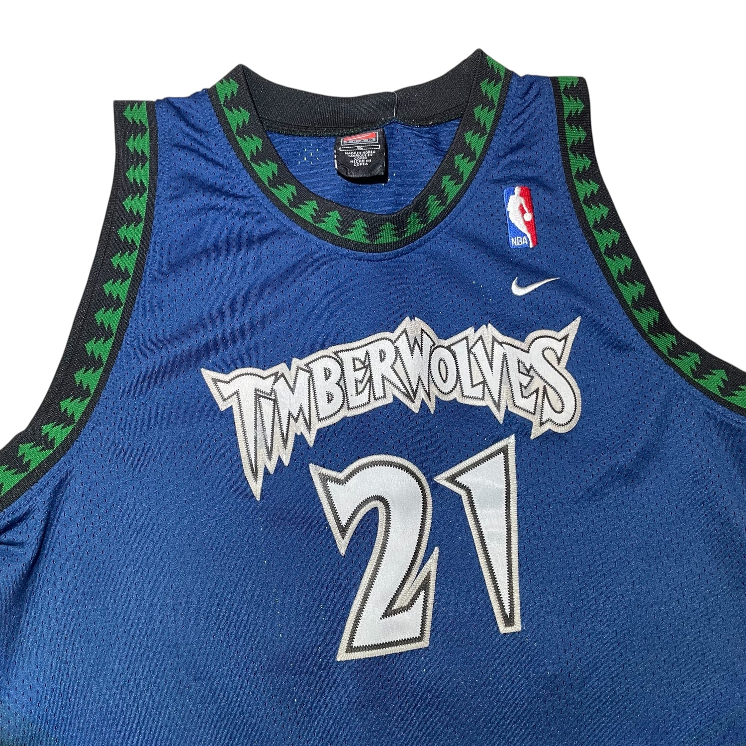 Vintage Minnesota Timberwolves Kevin Garnett Nike Jersey