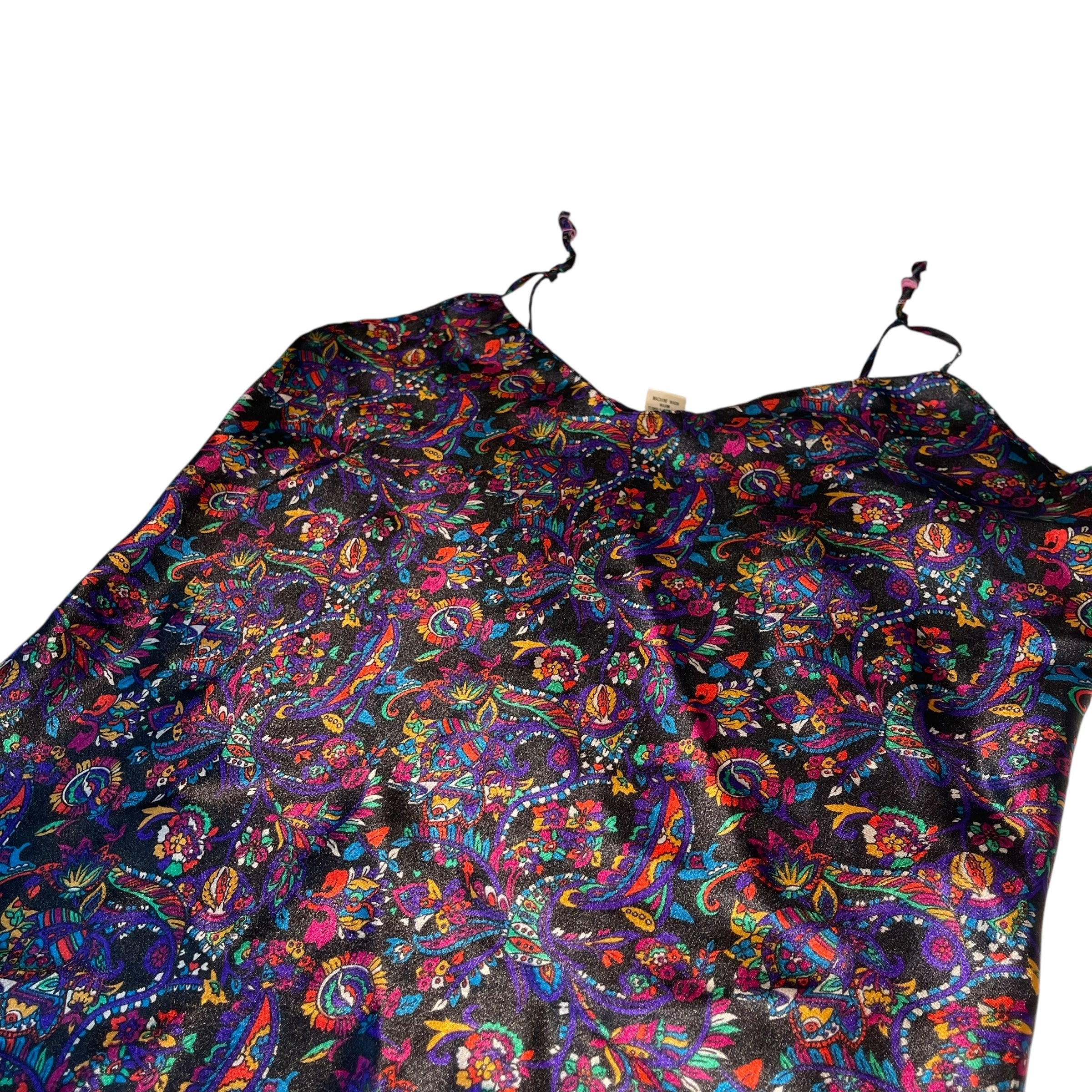 Y2K Multicolored Silky Cami