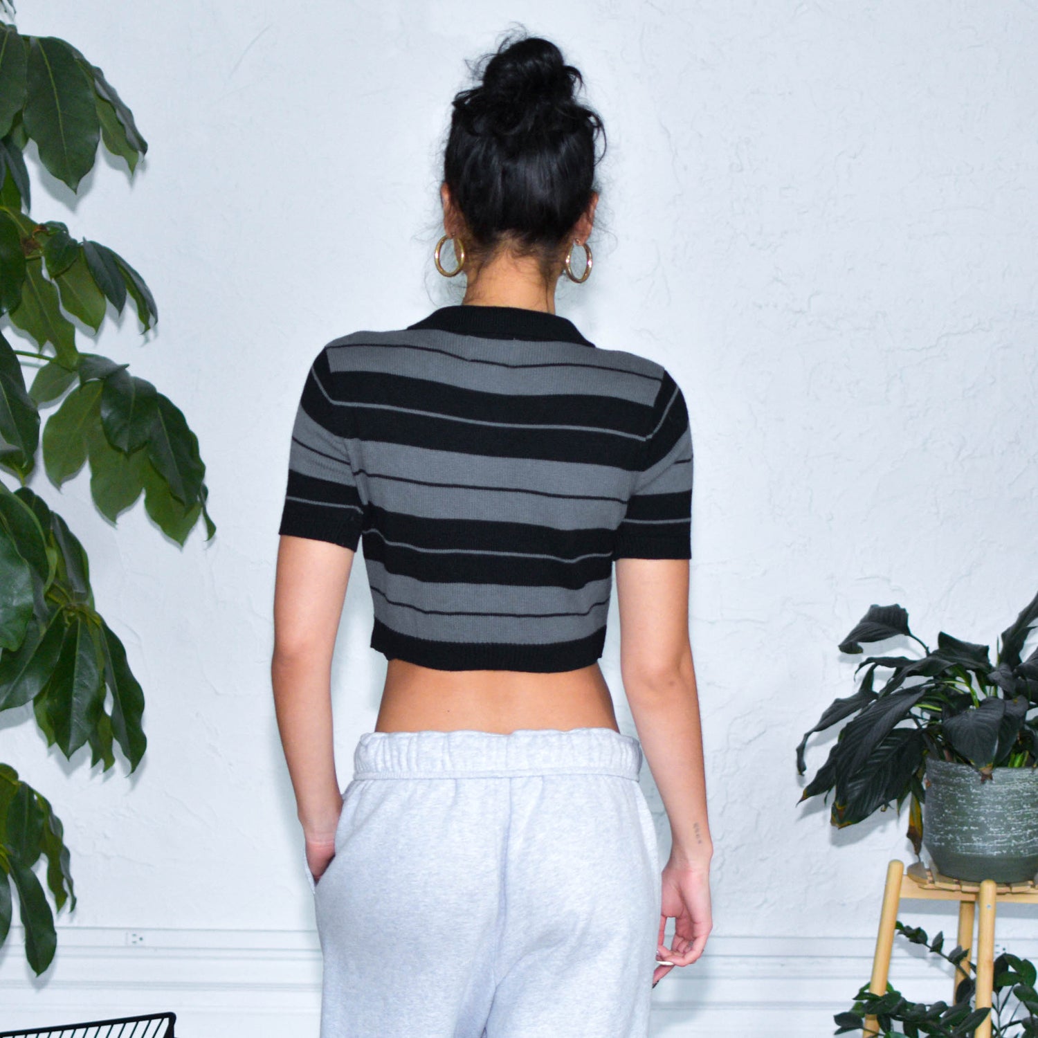 Vintage County FB Girl Signature Cropped Polo Shirt