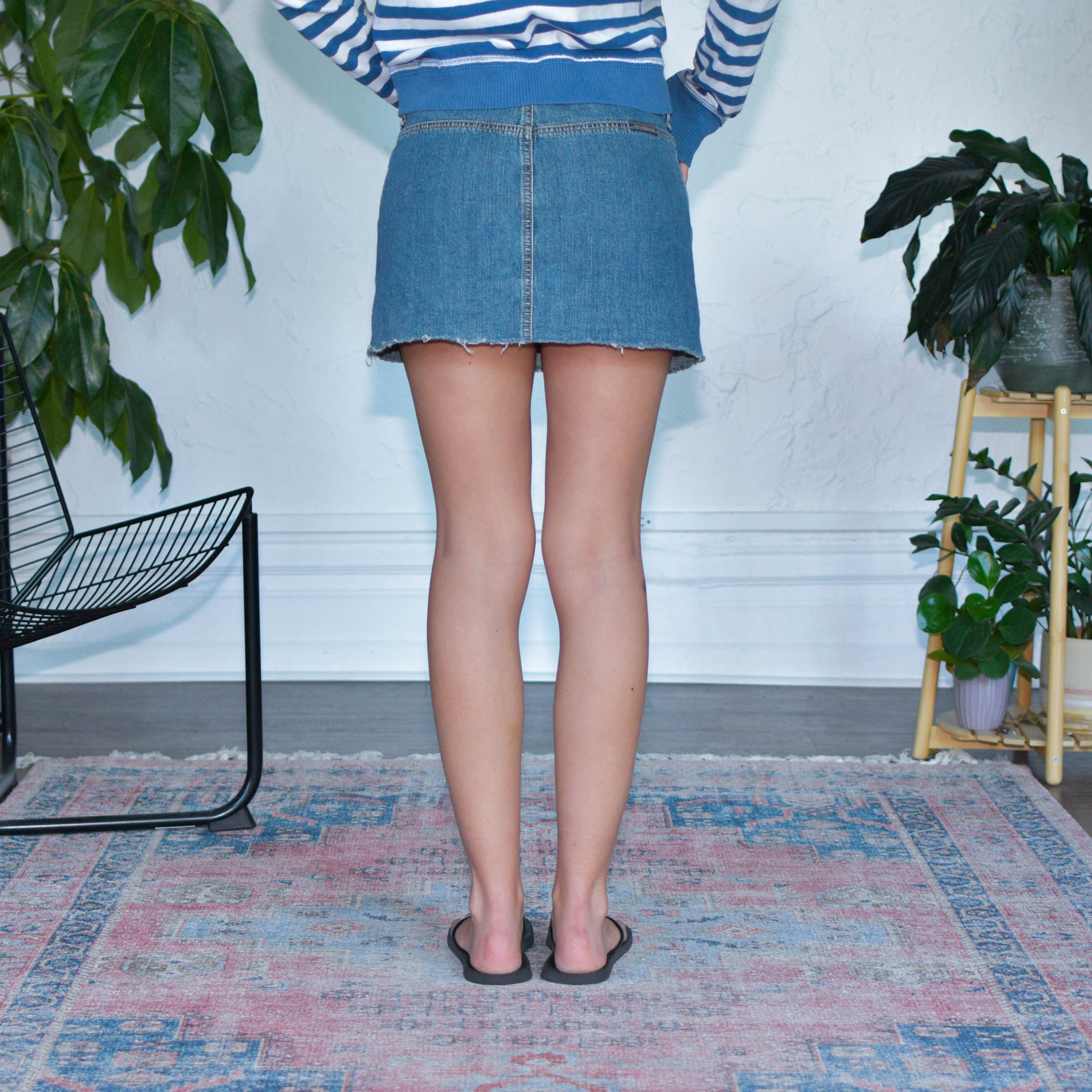 Vintage Abercrombie & Fitch Mini Jean Skirt
