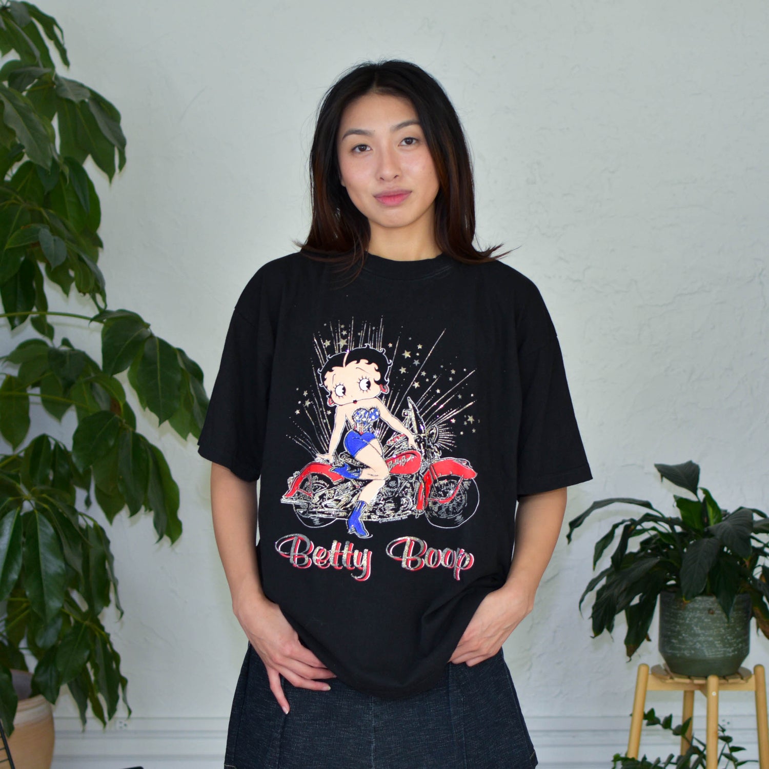 Vintage Diamond Dust Betty Boop T-Shirt