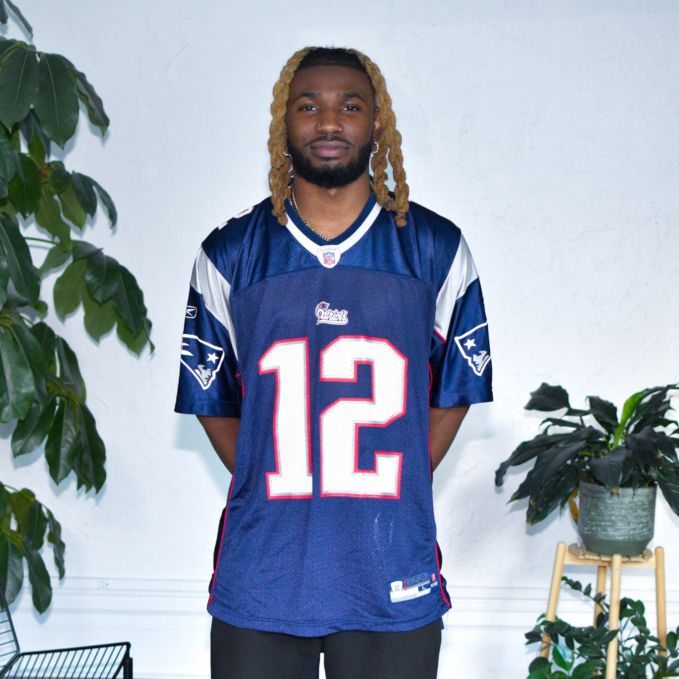 Vintage New England Patriots Tom Brady Reebok Jersey