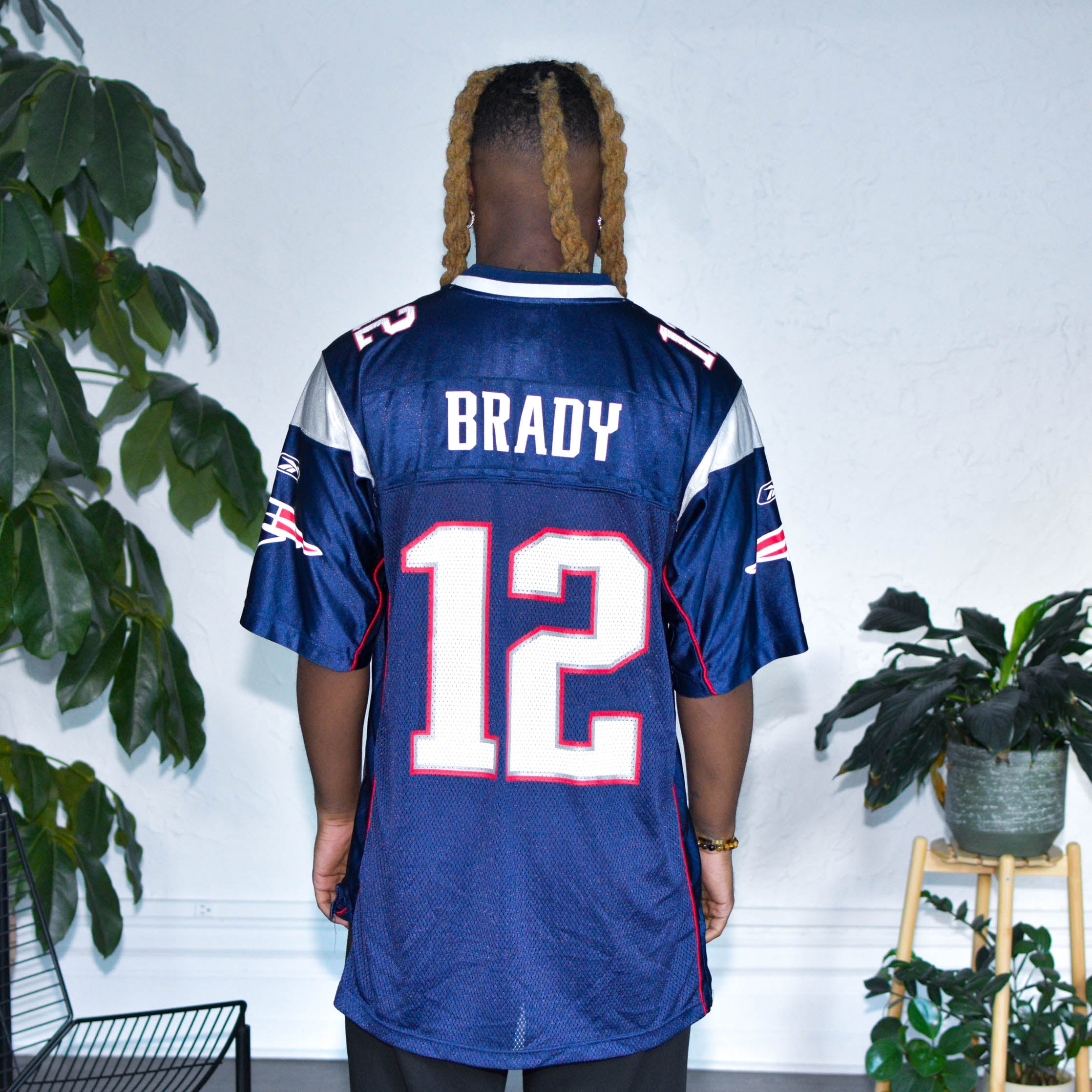 Vintage New England Patriots Tom Brady Reebok Jersey