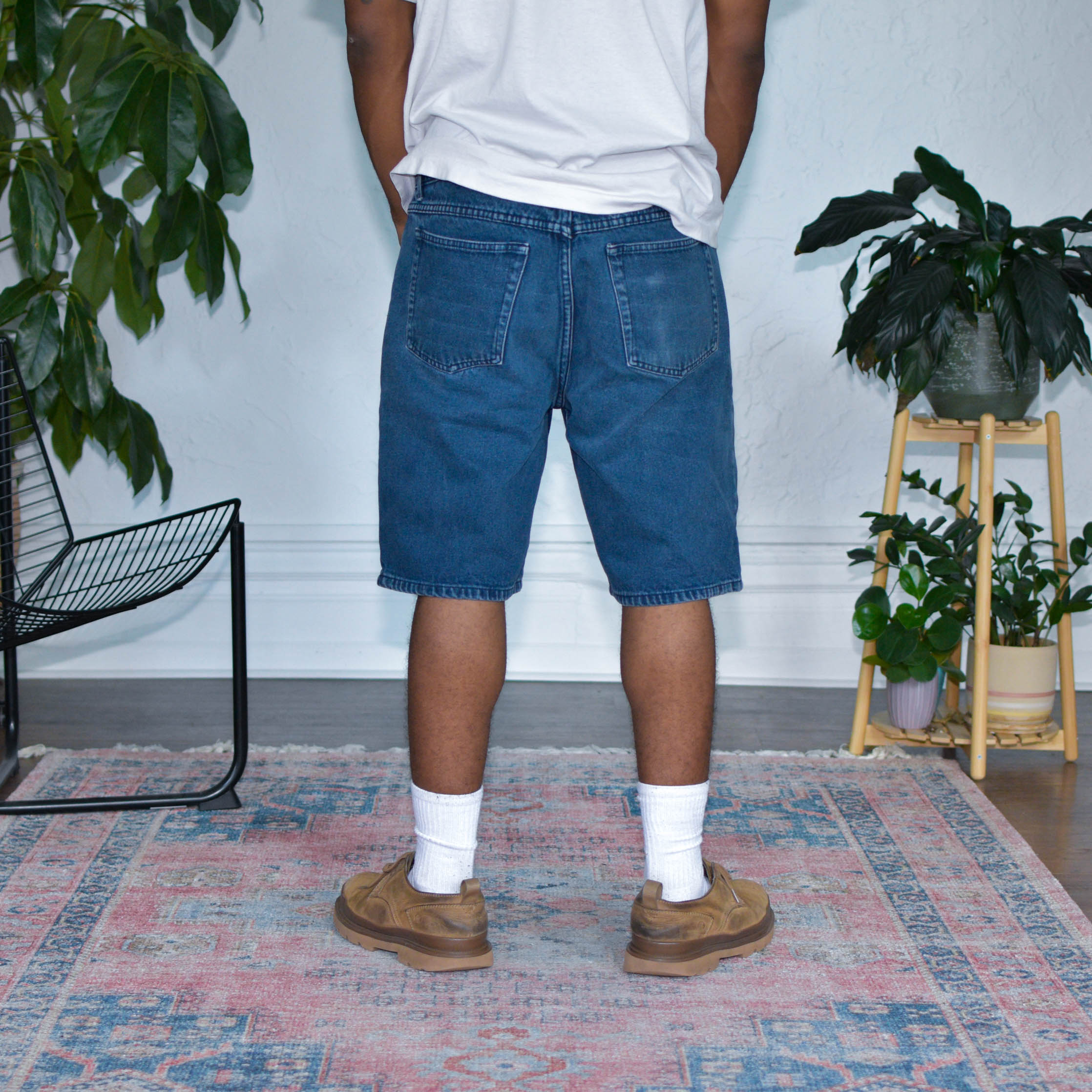 Vintage 90s North Crest Jean Shorts (Jorts)