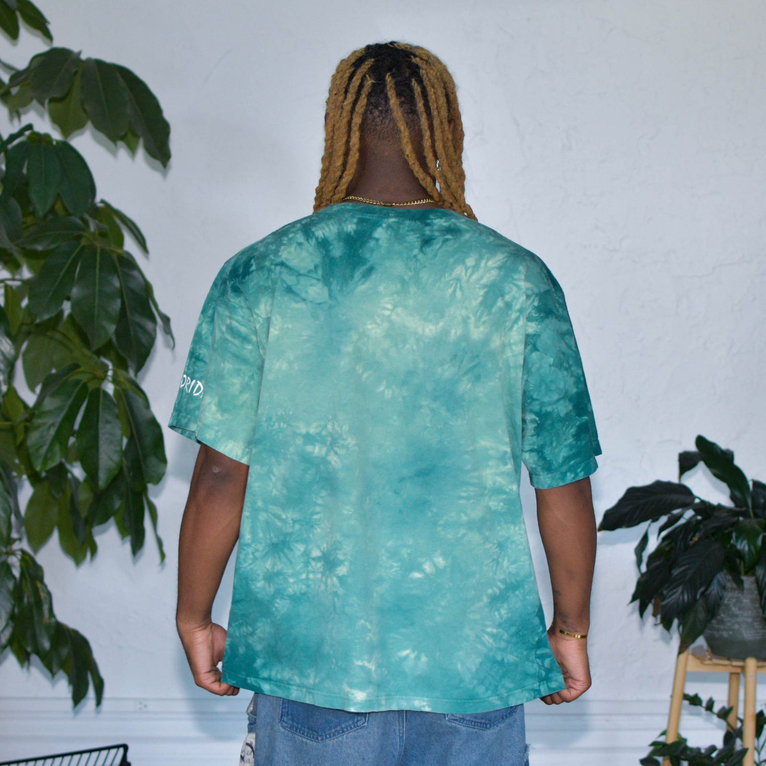 Vintage Green Tie Dye Mallards T-Shirt