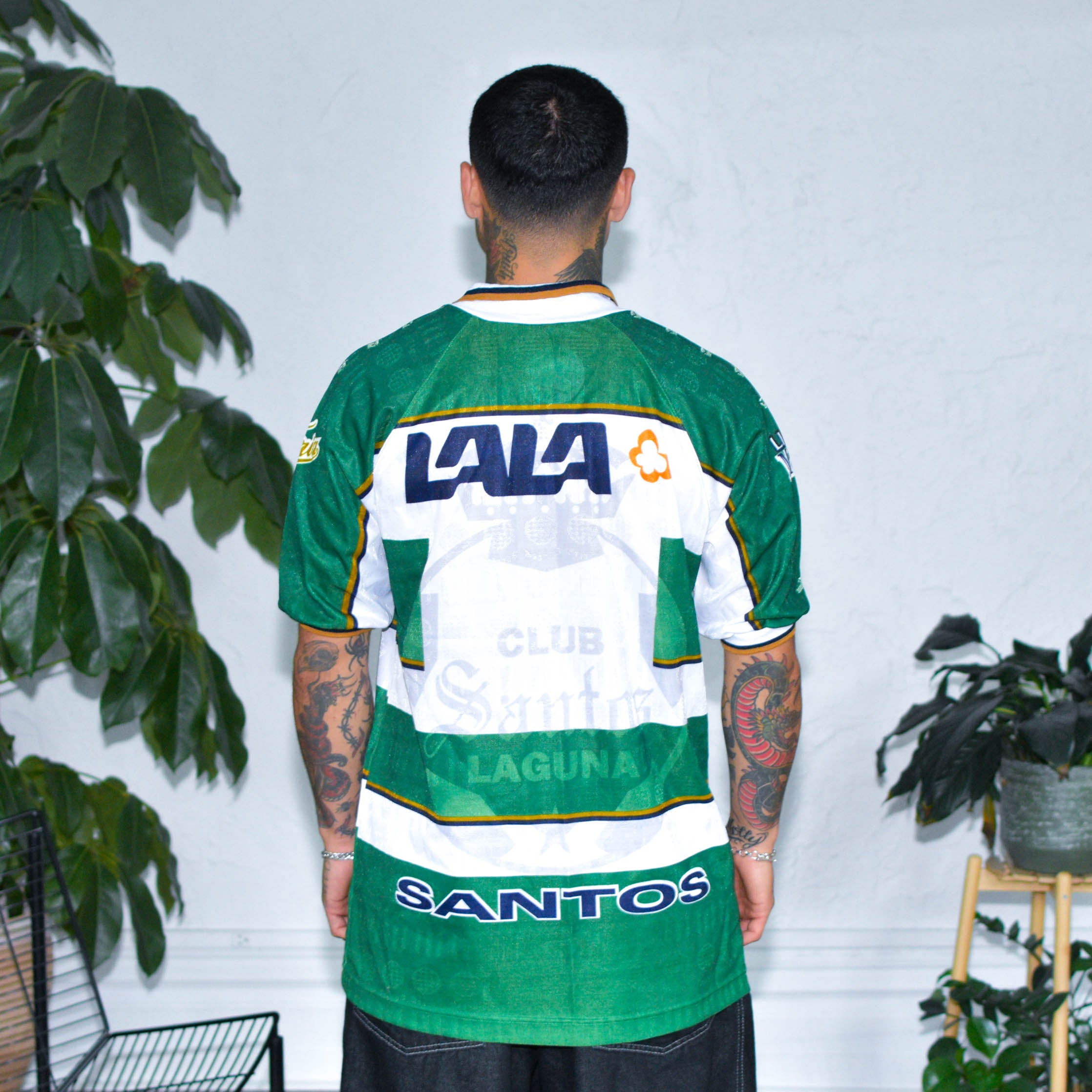 Vintage 1999 Santos Laguna Replica Home Jersey